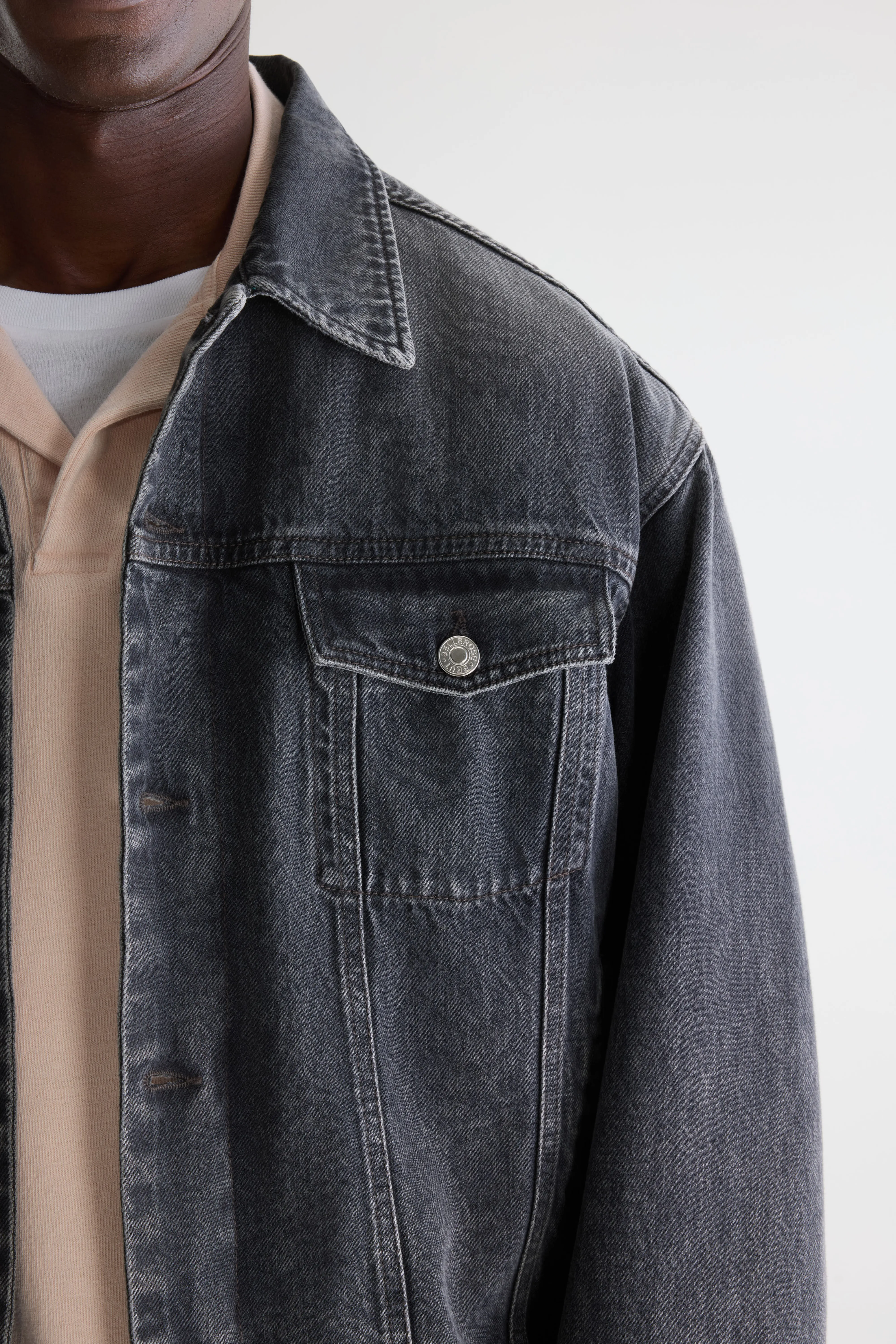 Bellerose Poser denim jacket (261 / M / BLACK STONE)
