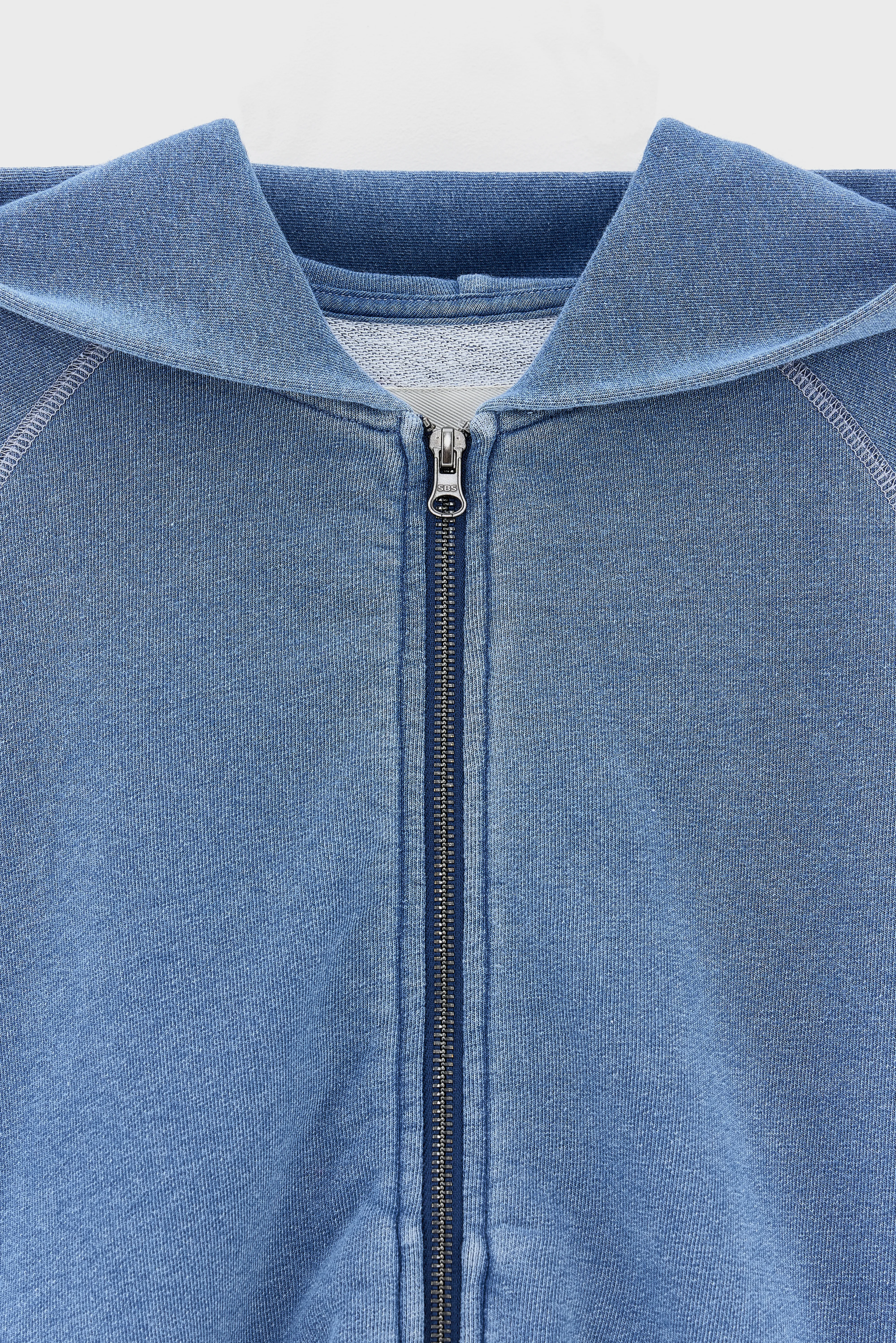 Bellerose Fieko zipped hoodie (261 / B / BLUE JEANS)