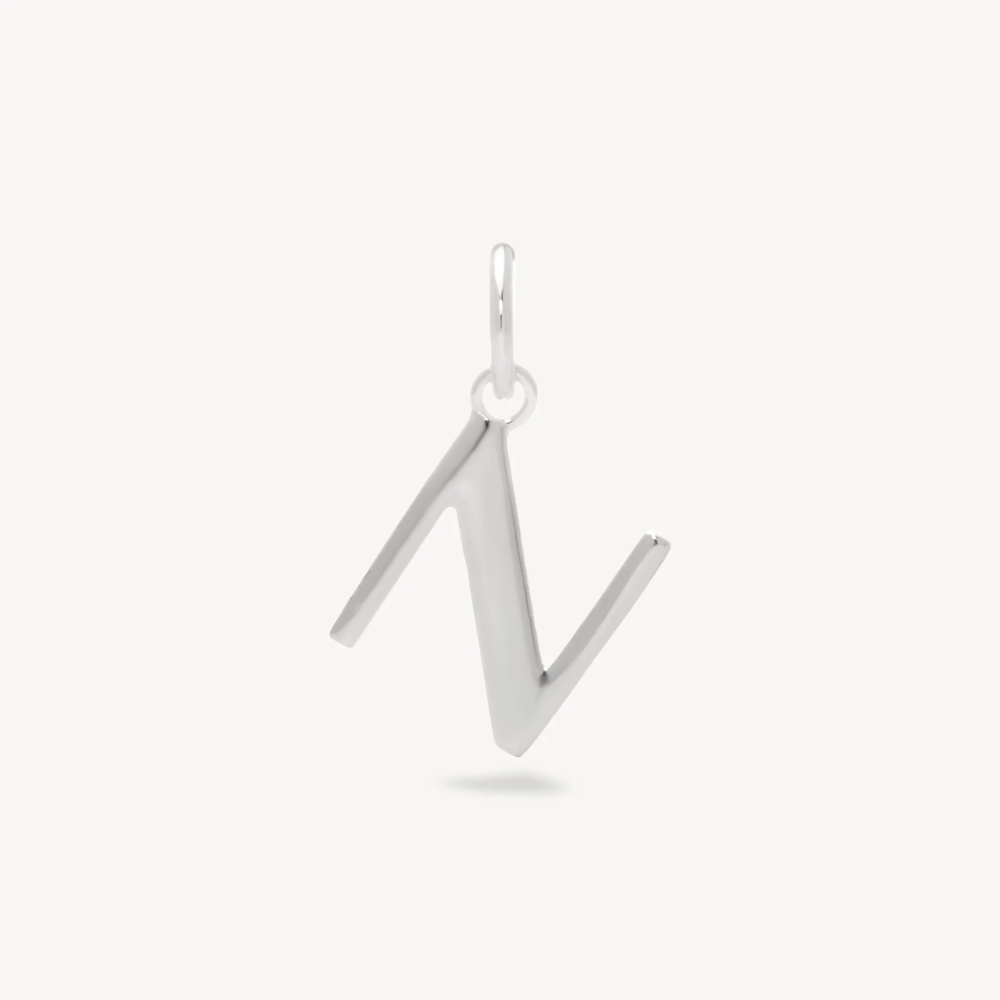 Sterling Silver Letter Charm