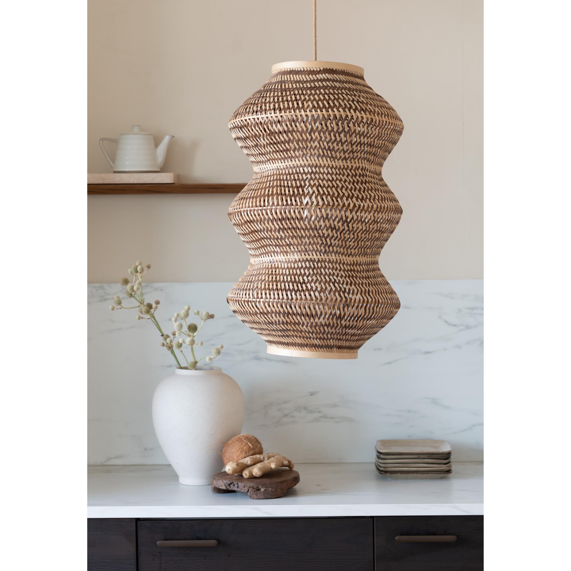 GOOD&MOJO Hanglamp Barbados - Naturel - Ø40cm