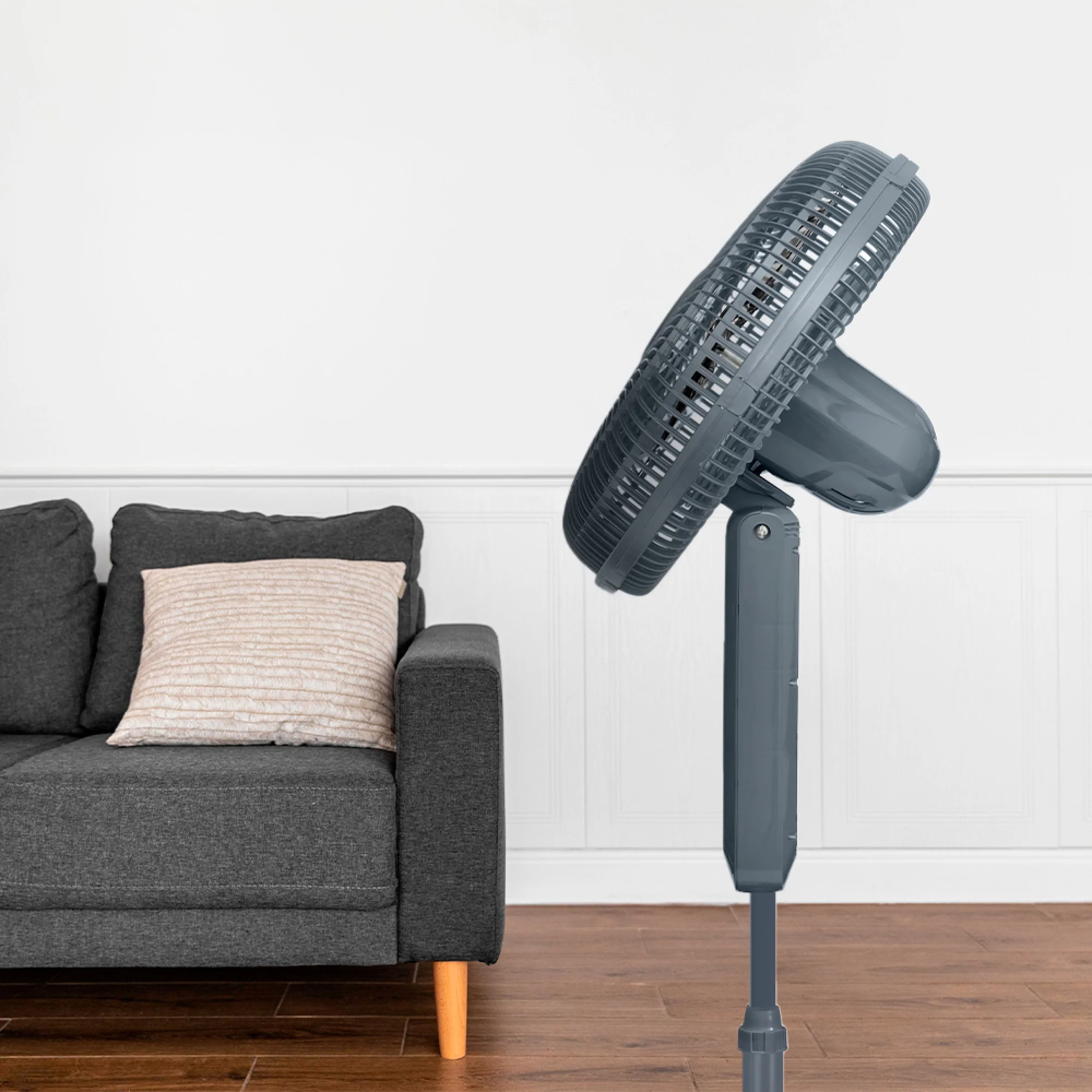 Taurus Tropicano 2-in-1 Fan & Space Heater, Quiet Oscillating Floor Fan with EcoJet Cooling and Heating for Year-Round Comfort - Image 3
