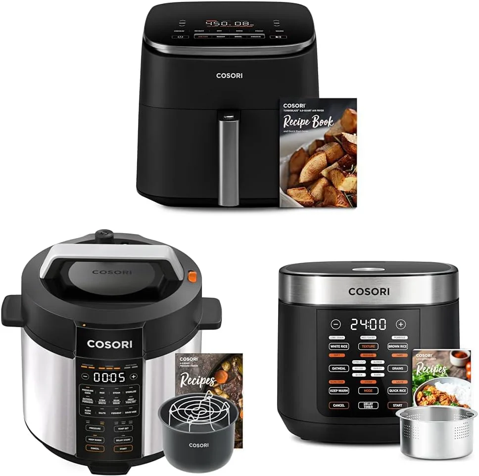 COSORI Pressure Cooker 6 qt 9-in-1 Instant Multi Kitchen Appliances Safer Venting Design