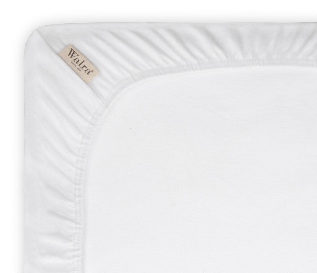 Walra - Molton Cotton Cover Split-Topper - 180x200 210 - Wit