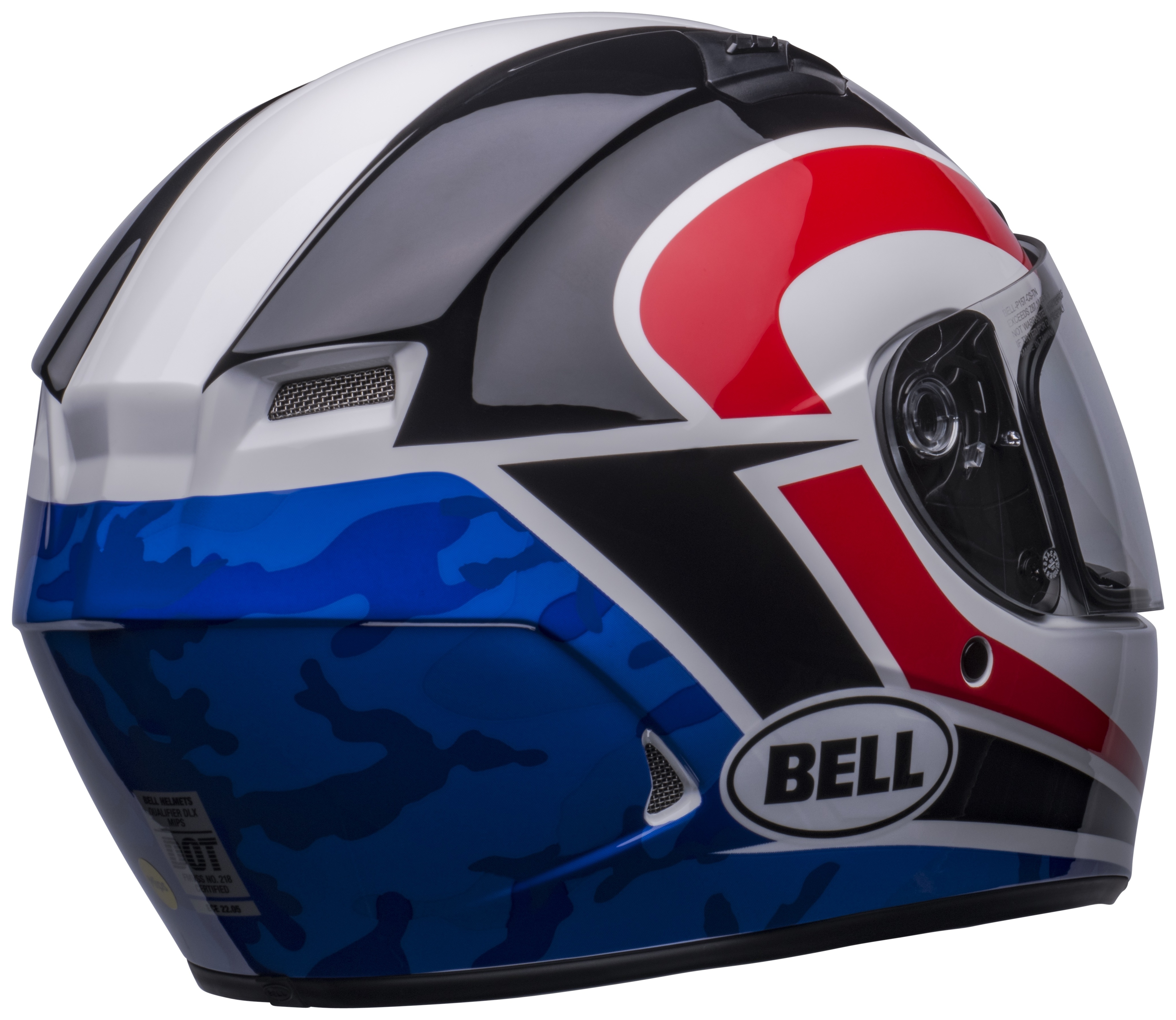 SportsBikeShop Bell Qualifier DLX Mips Blitz Helmet