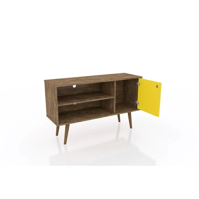 Mid-Century Modern Liberty Dual-Shelf TV Console