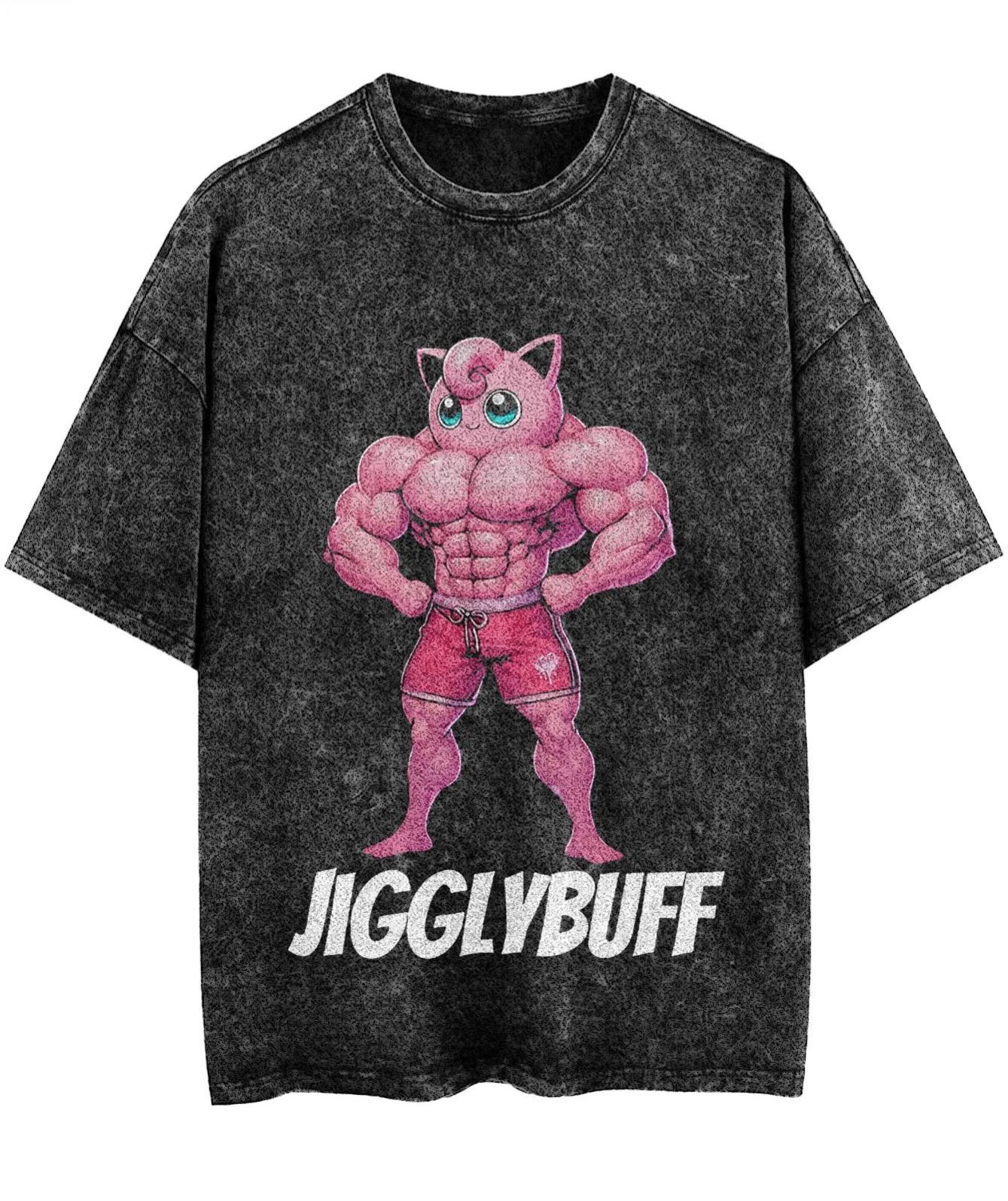Unisex  “Comicssoul” Jigglybuff Gym Vintage T-Shirt