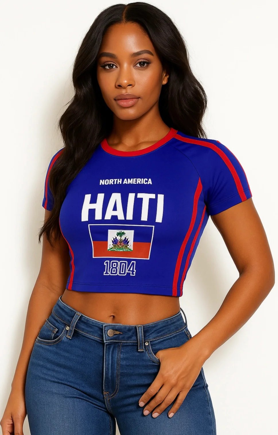Sexy Sporty Crop Top T-Shirt