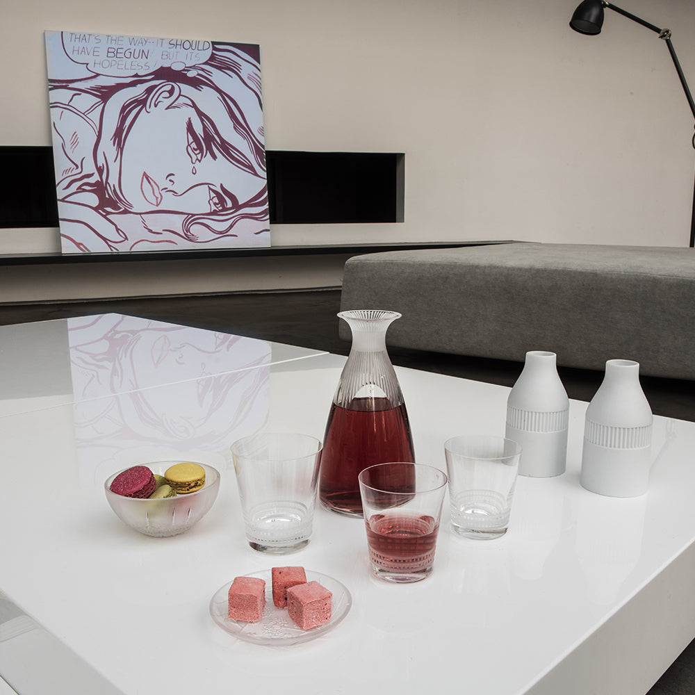GOBELET FACET 20 CL - COLLECTION FACET, CRISTAL INCOLORE