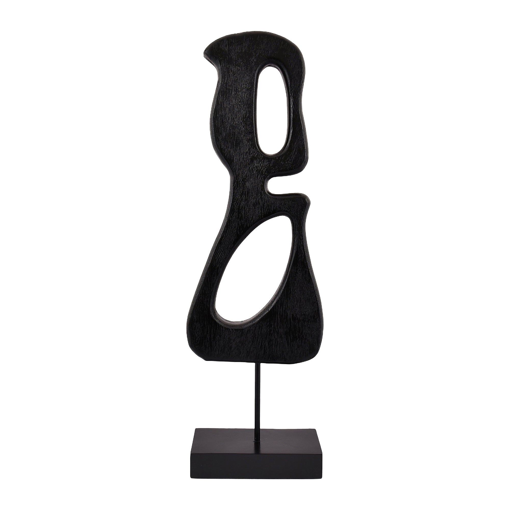 Blokker Structure Ornament H 60 cm - Zwart
