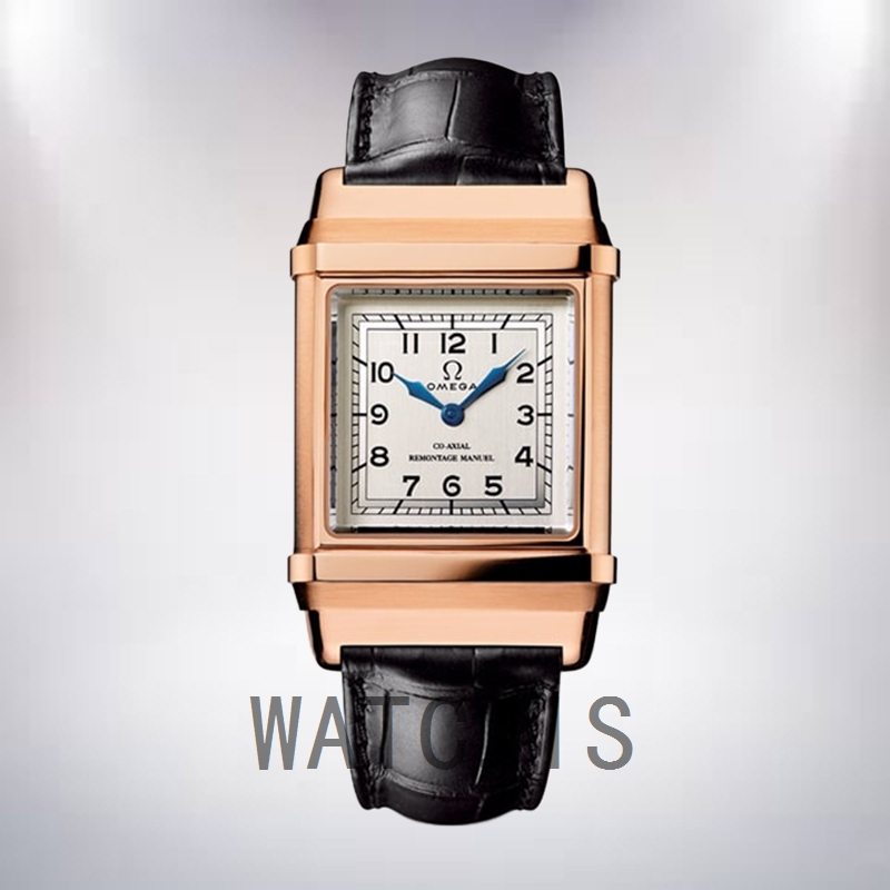 Omega Museum 38mm Men 516.53.32.20.02.002 Leather Strap Rose Gold-tone