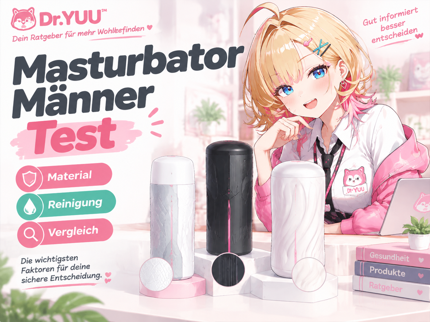 Masturbator Männer Test für den zweiten Kauf mit drei unterschiedlichen Modellen