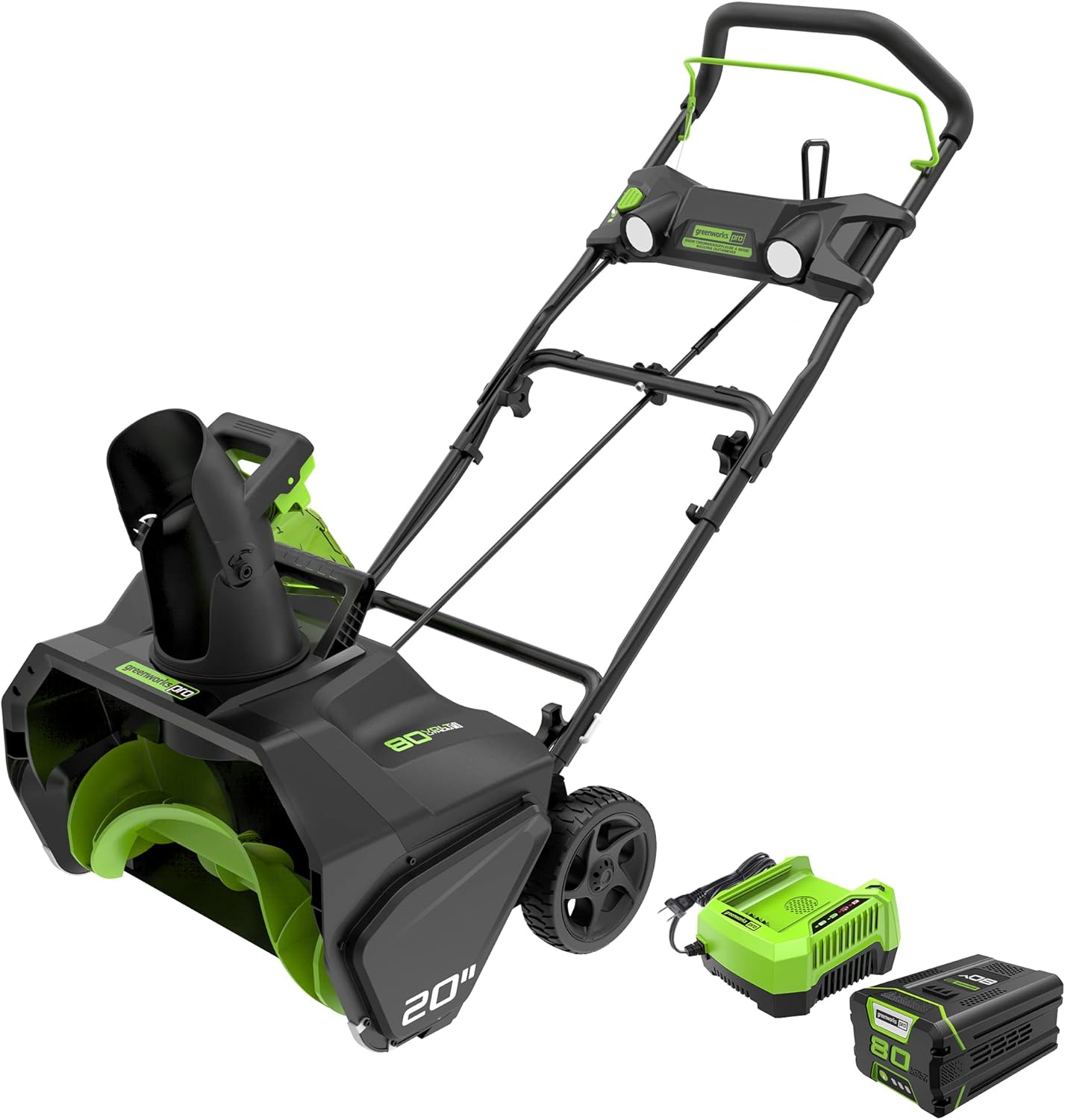 WAYFAIR Greenworks 80V (75+ Compatible Tools) 20" Brushless Cordless Snow Blower, 2.0Ah Battery And Charger Included
