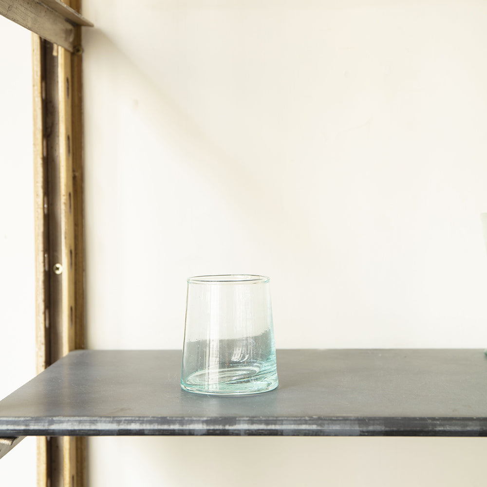 Verre conique en verre soufflé