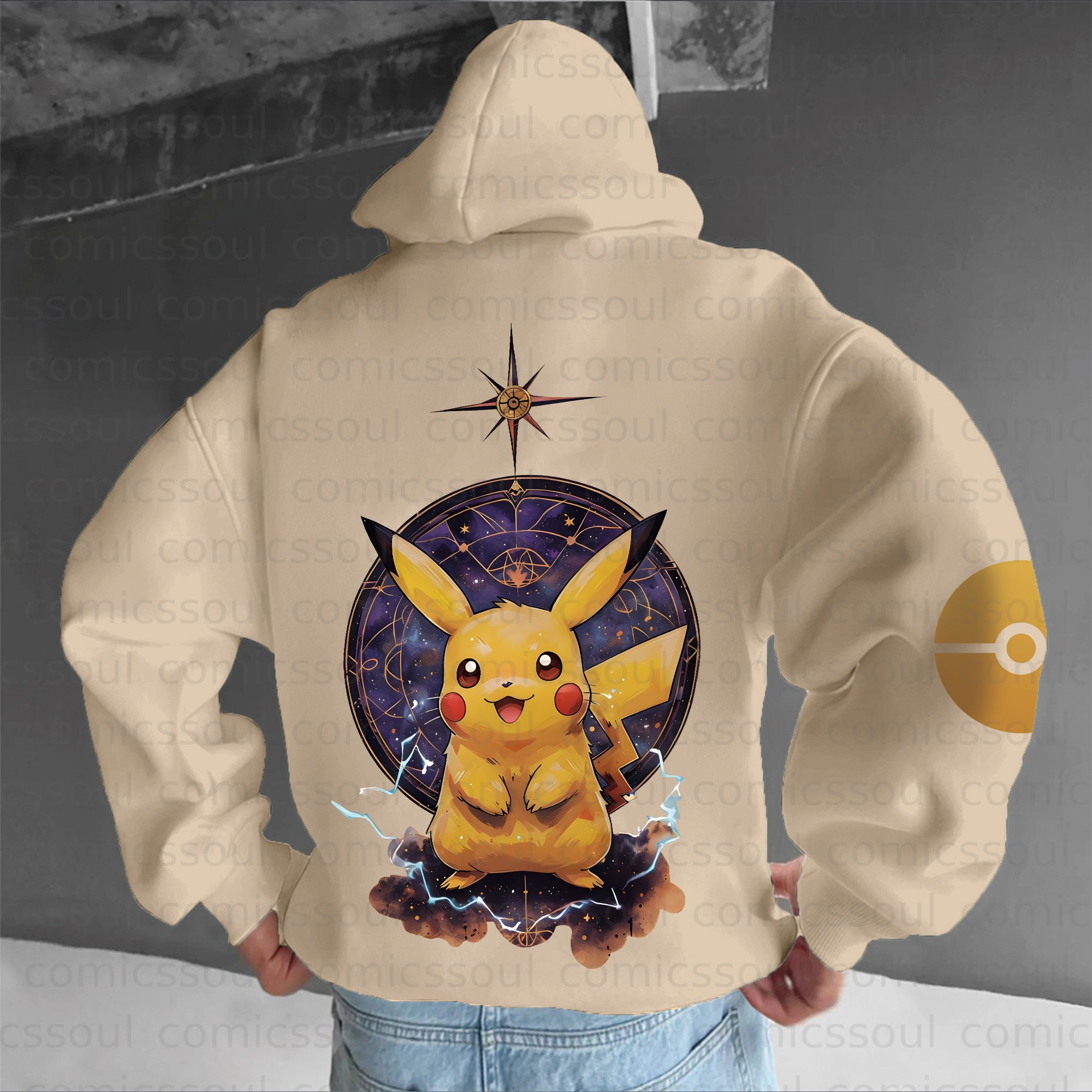 Unisex Anime Graphic Streetwear Vintage Hoodie丨Comicssoul