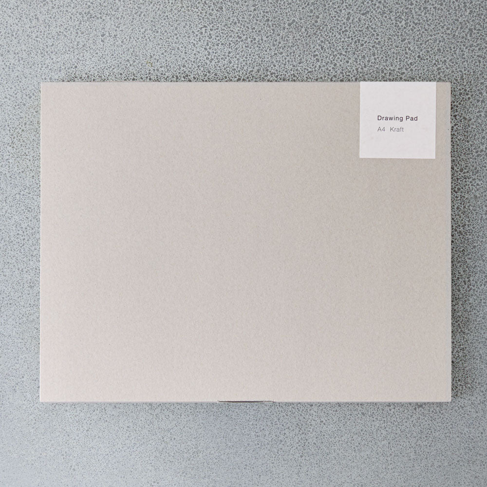Bloc de dessin kraft - A4