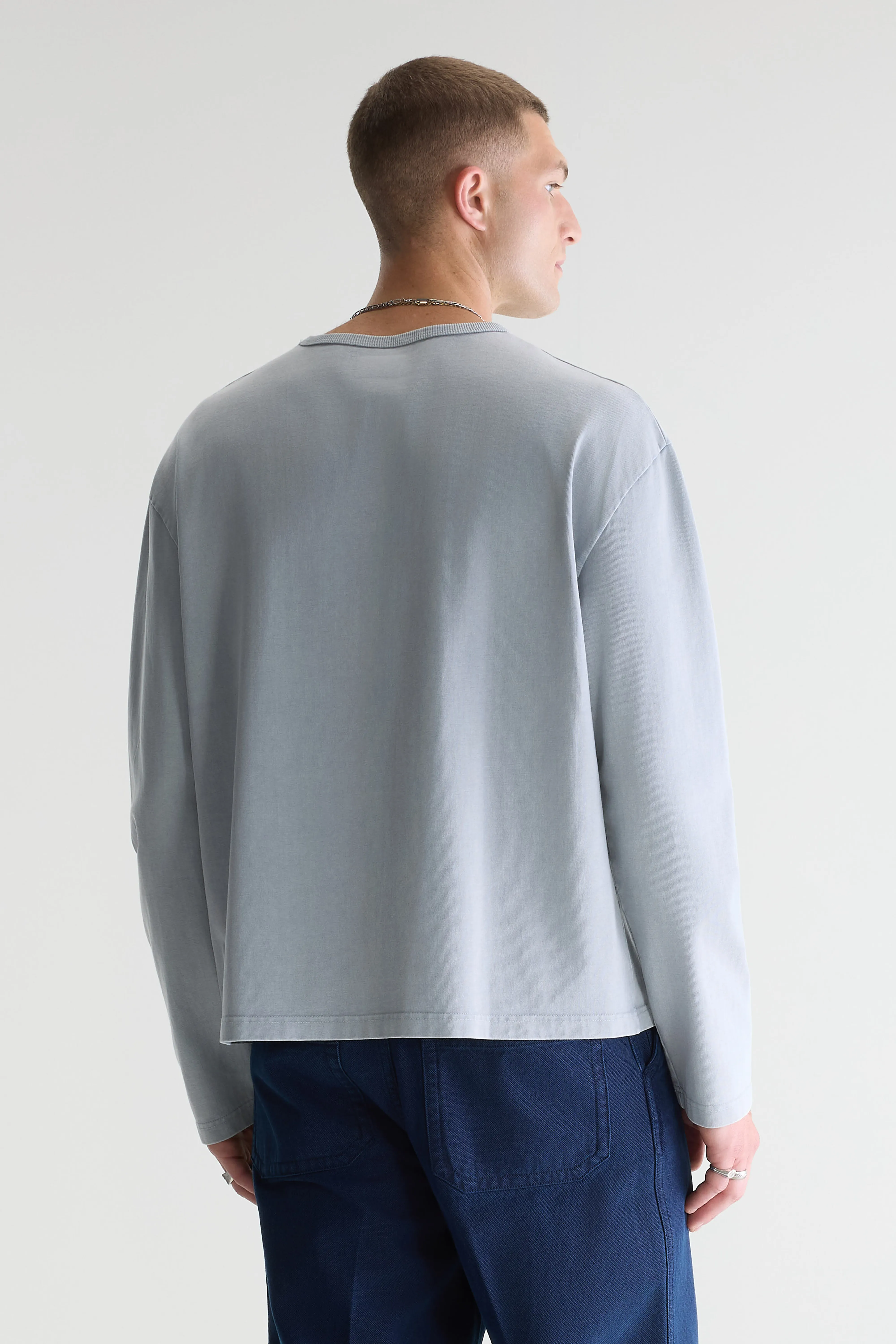 Bellerose Fuller long-sleeve t-shirt  (261 / M / GLOOMY)
