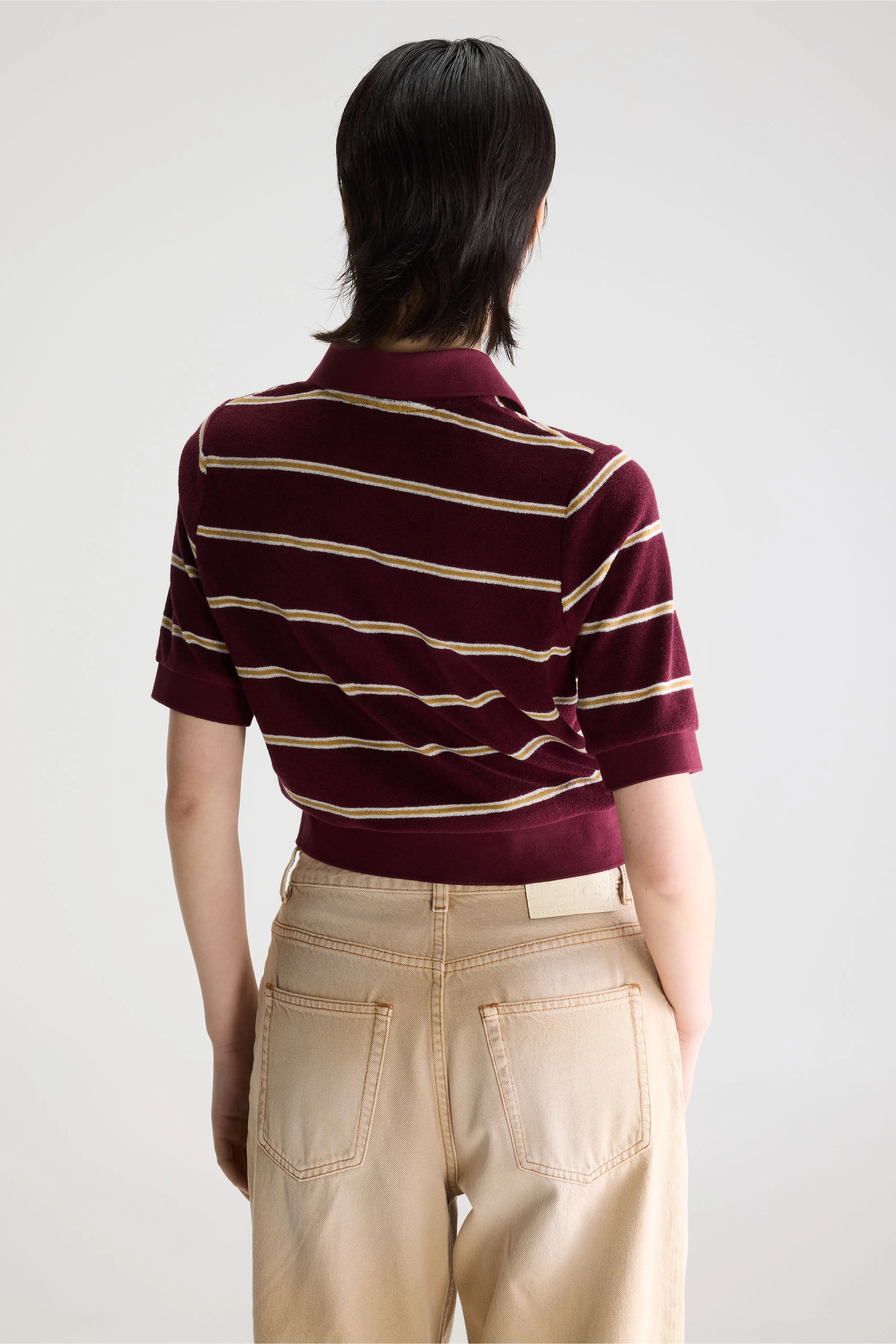 Bellerose Crixus terry polo (261 / W / STRIPE A)