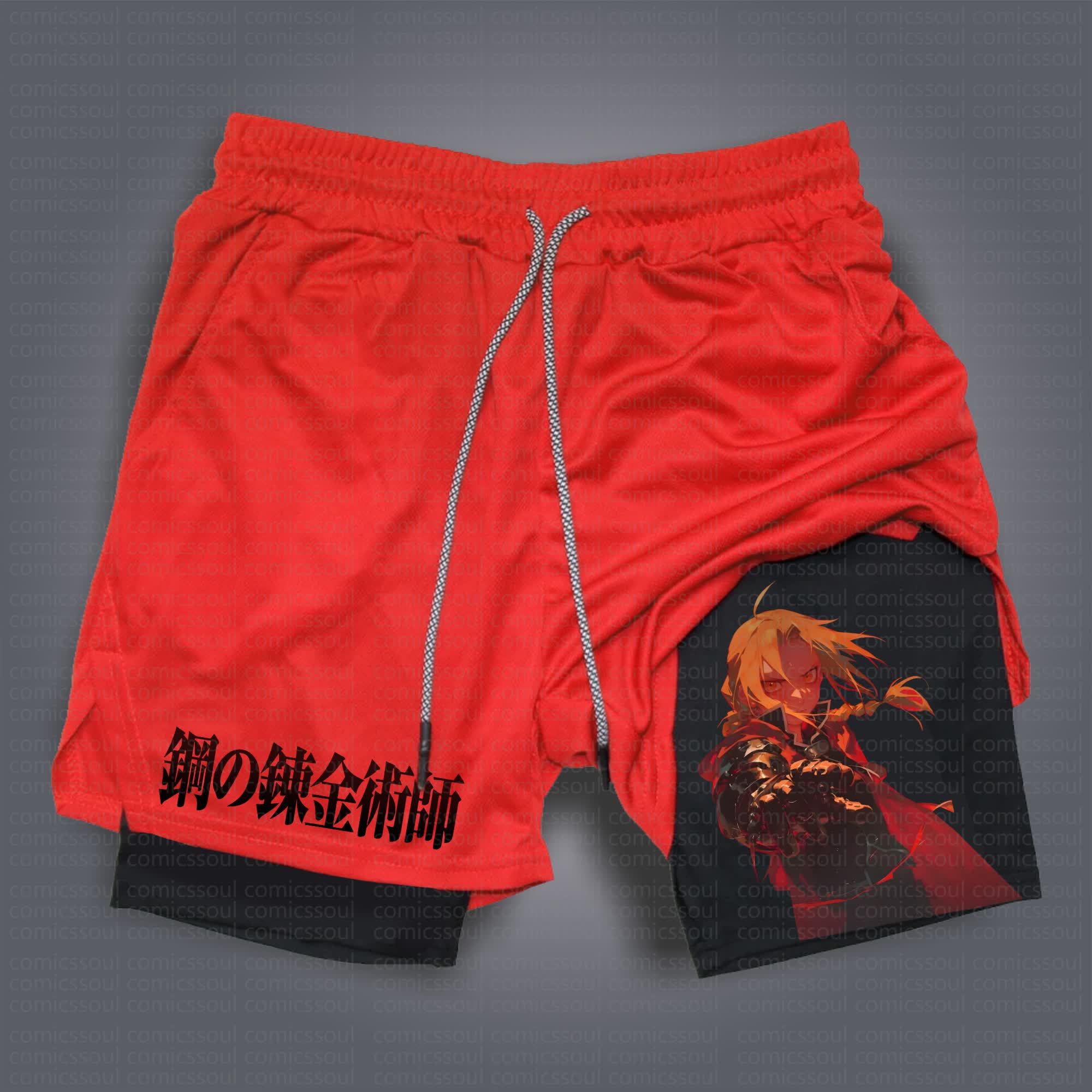 Unisex Casual Anime Streetwear Shorts 丨Comicssoul