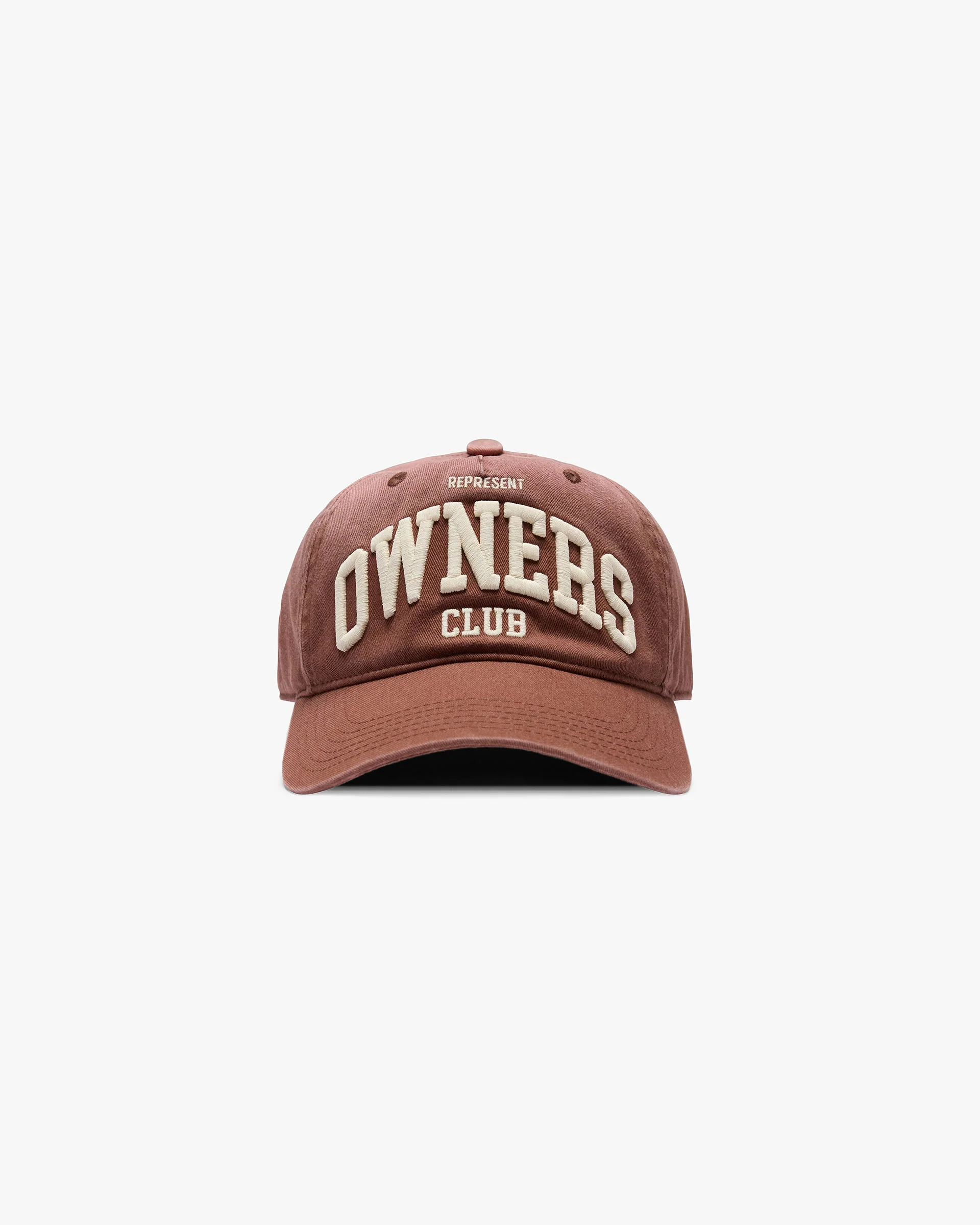 Represent Owners Club Washed Cap - Sienna
