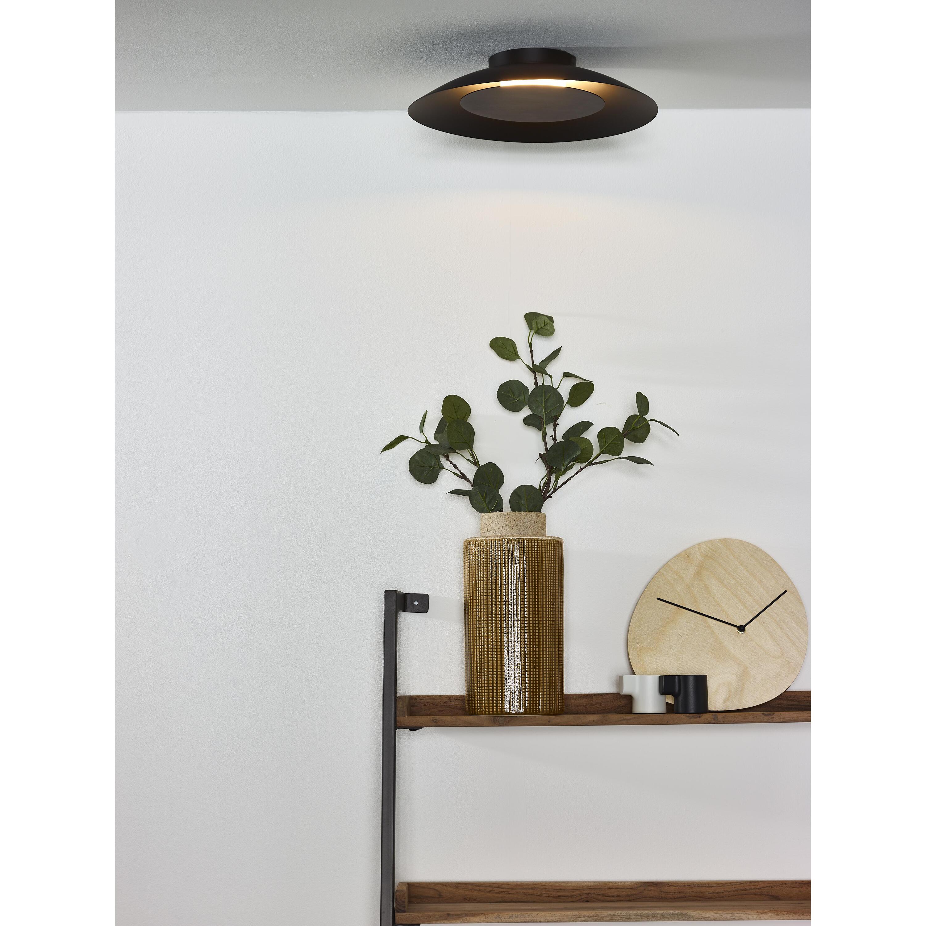 Foskal 34.5 plafondlamp LED zwart