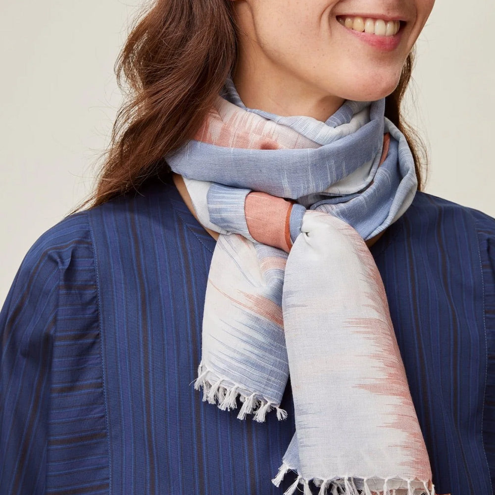 Moismont - Echarpe N°724 - Nordic Blue