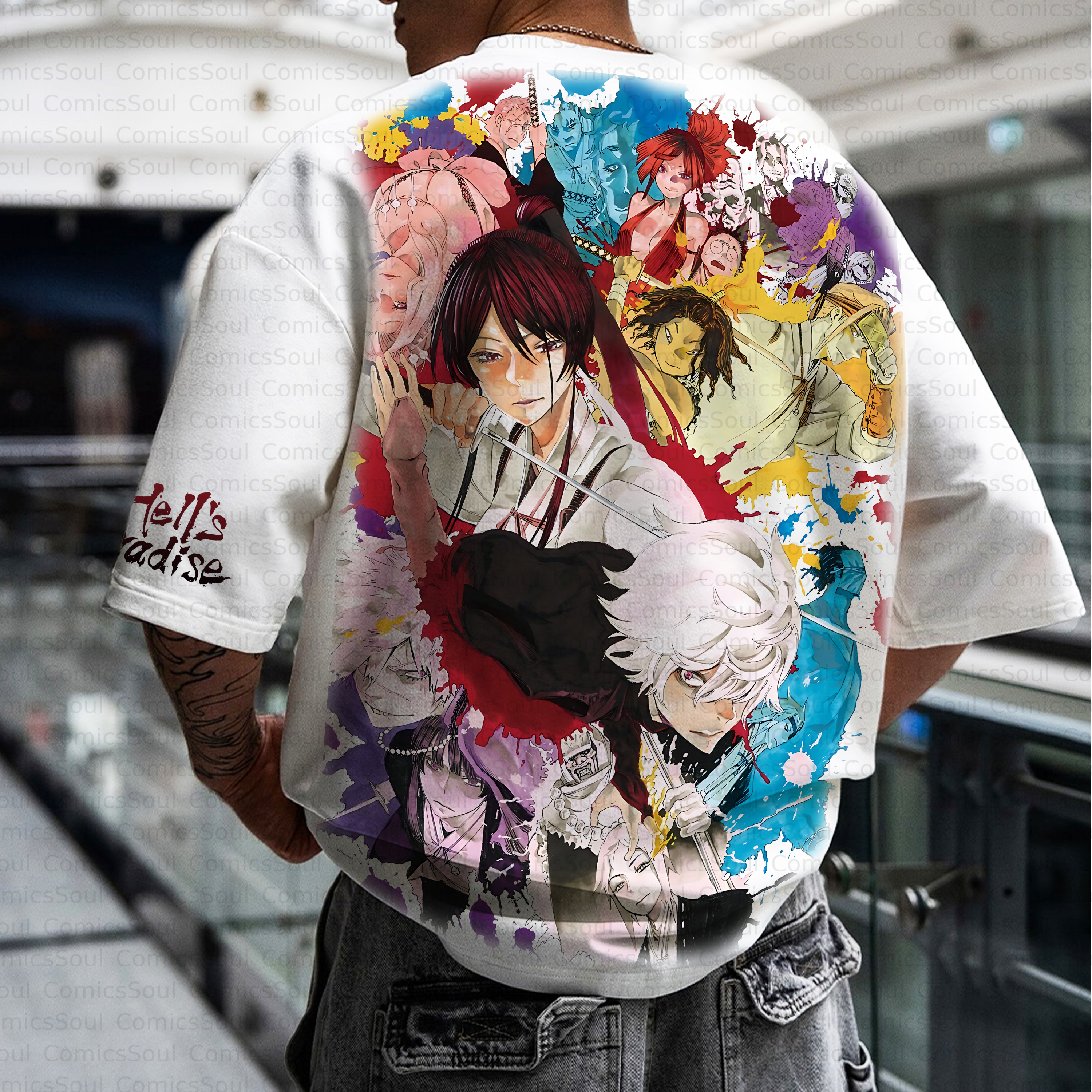 Unisex Anime Inspired Vintage T-Shirt