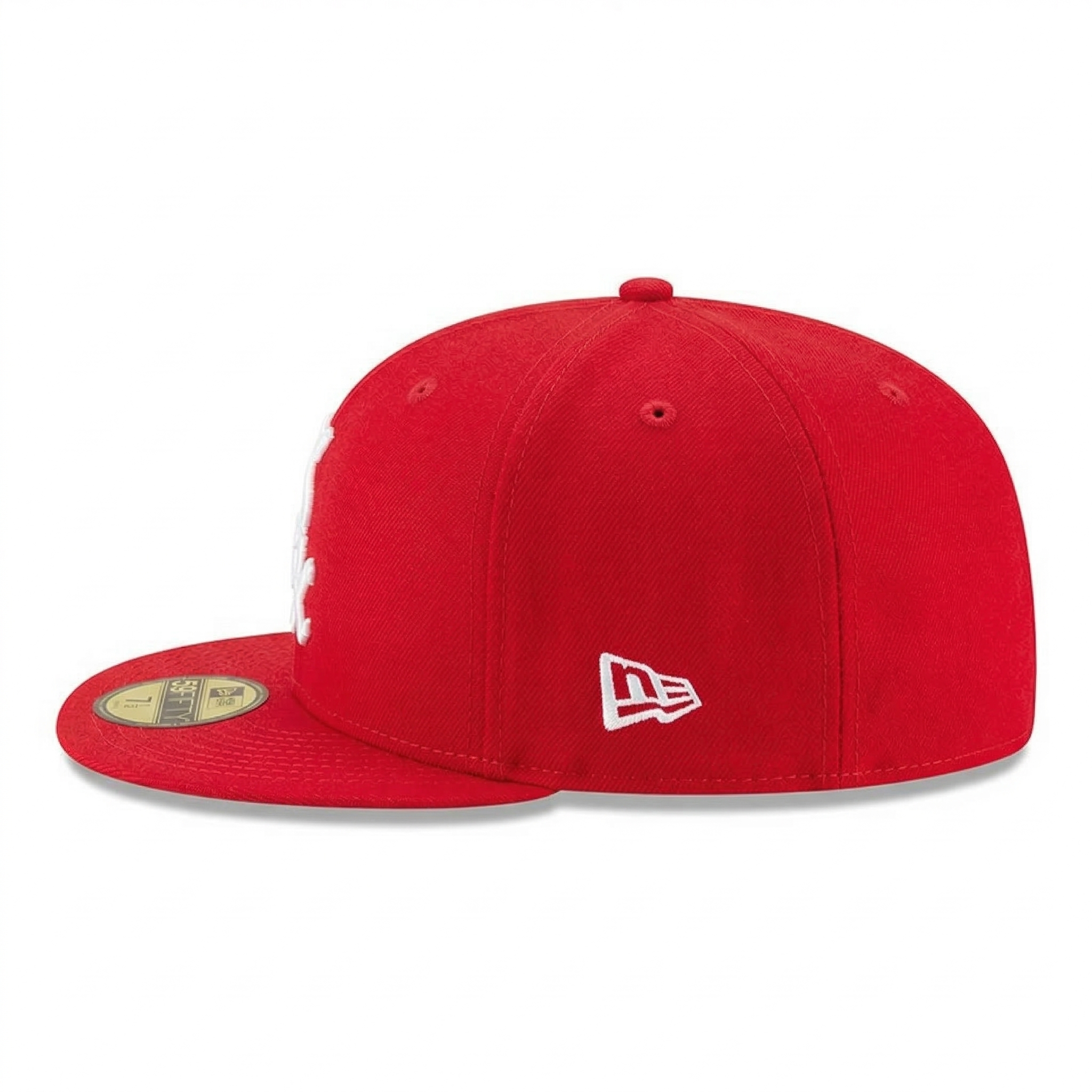 Chicago White Sox Scarlet Red New Era 59FIFTY Fitted Hat with Grey Bottom - SEVEN HATS - SEVEN HATS