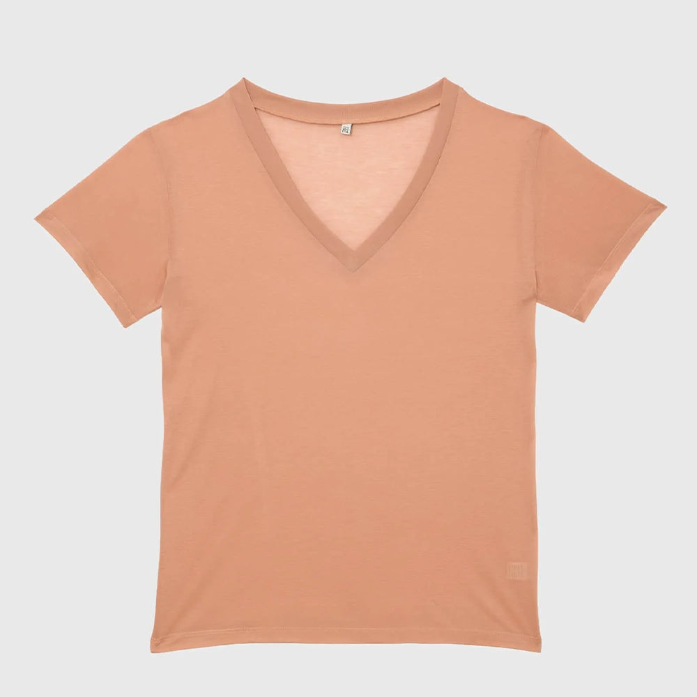 Baserange - T-Shirt - Terracotta