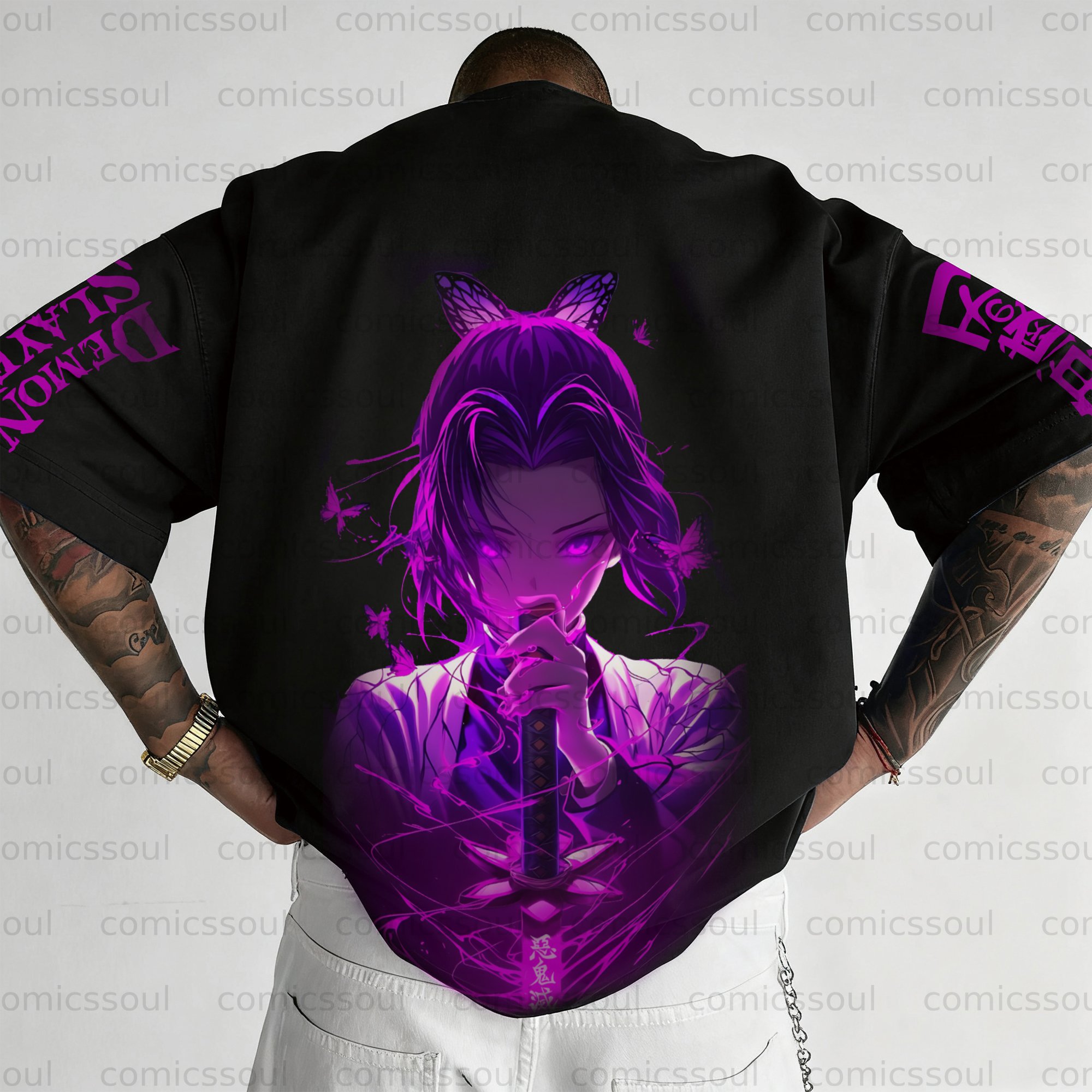 Unisex Anime Inspired Vintage T-Shirt