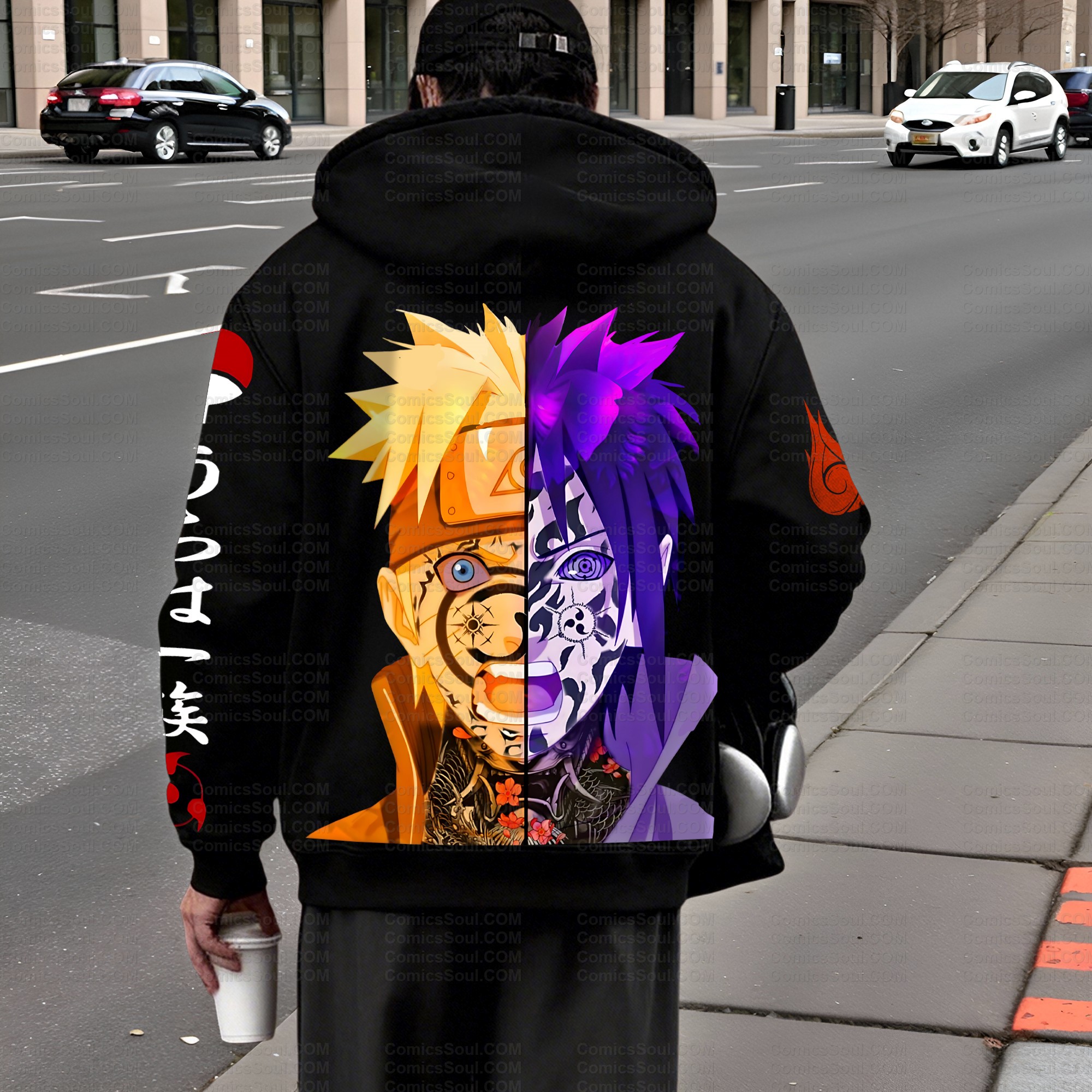 Unisex Graphic Streetwear Vintage Zipper Cardigan Plush Hoodid TeeThreads Sustain the Scene with Custom Apparel