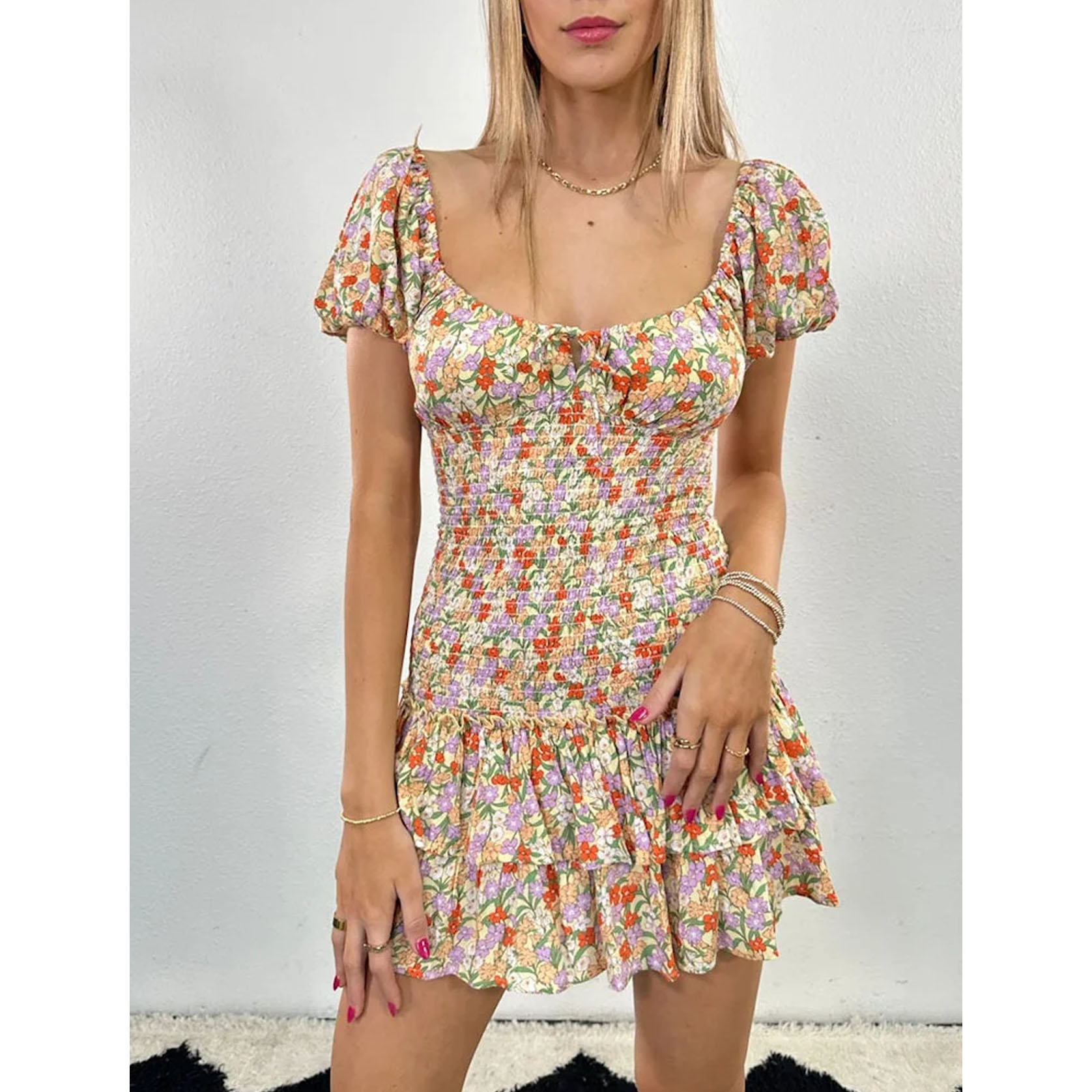 Wear A Sunny Mini Dress