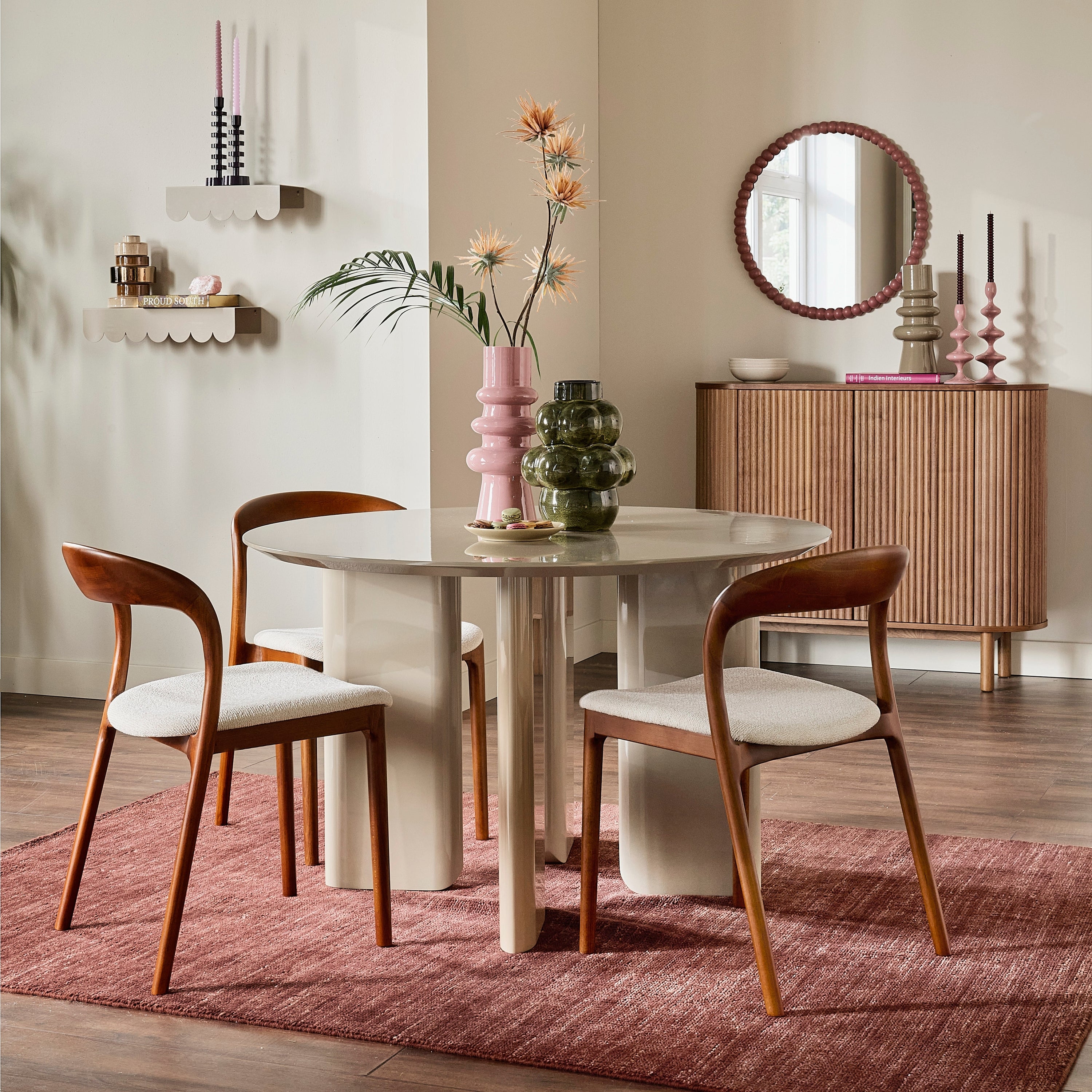 by fonQ Glinta Eettafel - Beige