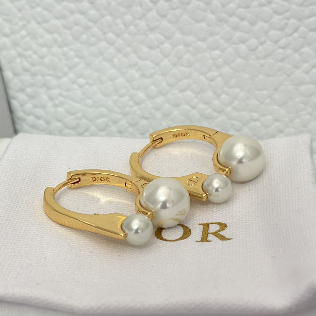 Dior Huggie Hoops Earrings - Original Replica Club