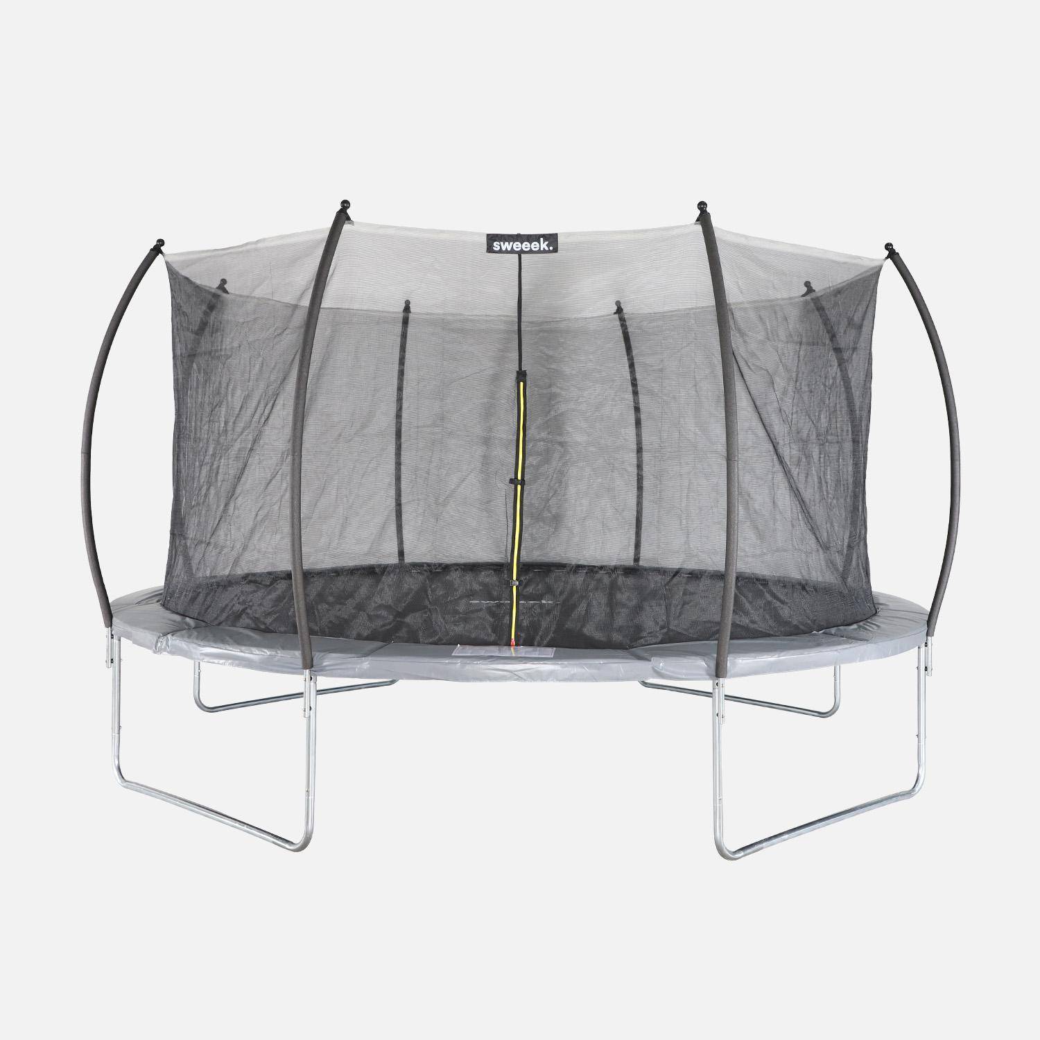 Jupiter Inner - Cama elástica con red interior de 490cm