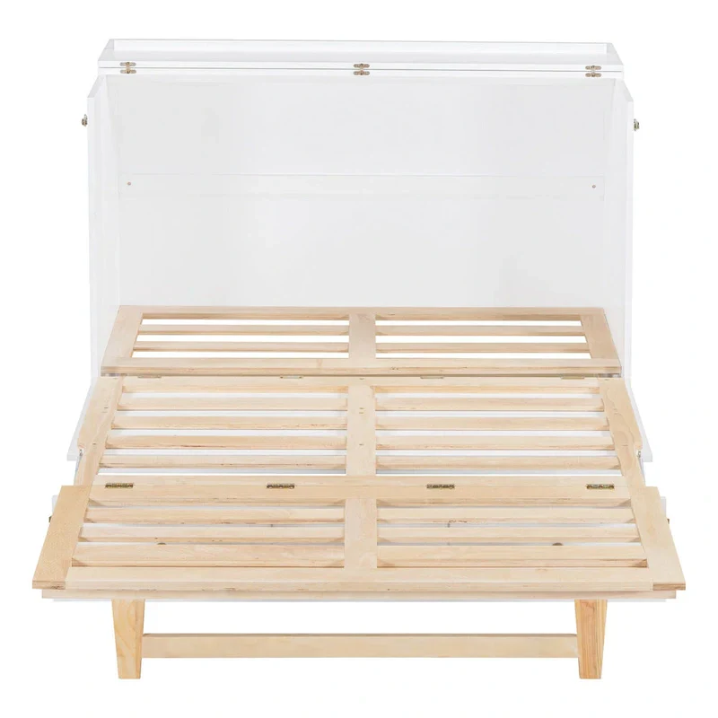 Nestfair Full-Size Murphy Bed with Spacious Drawers