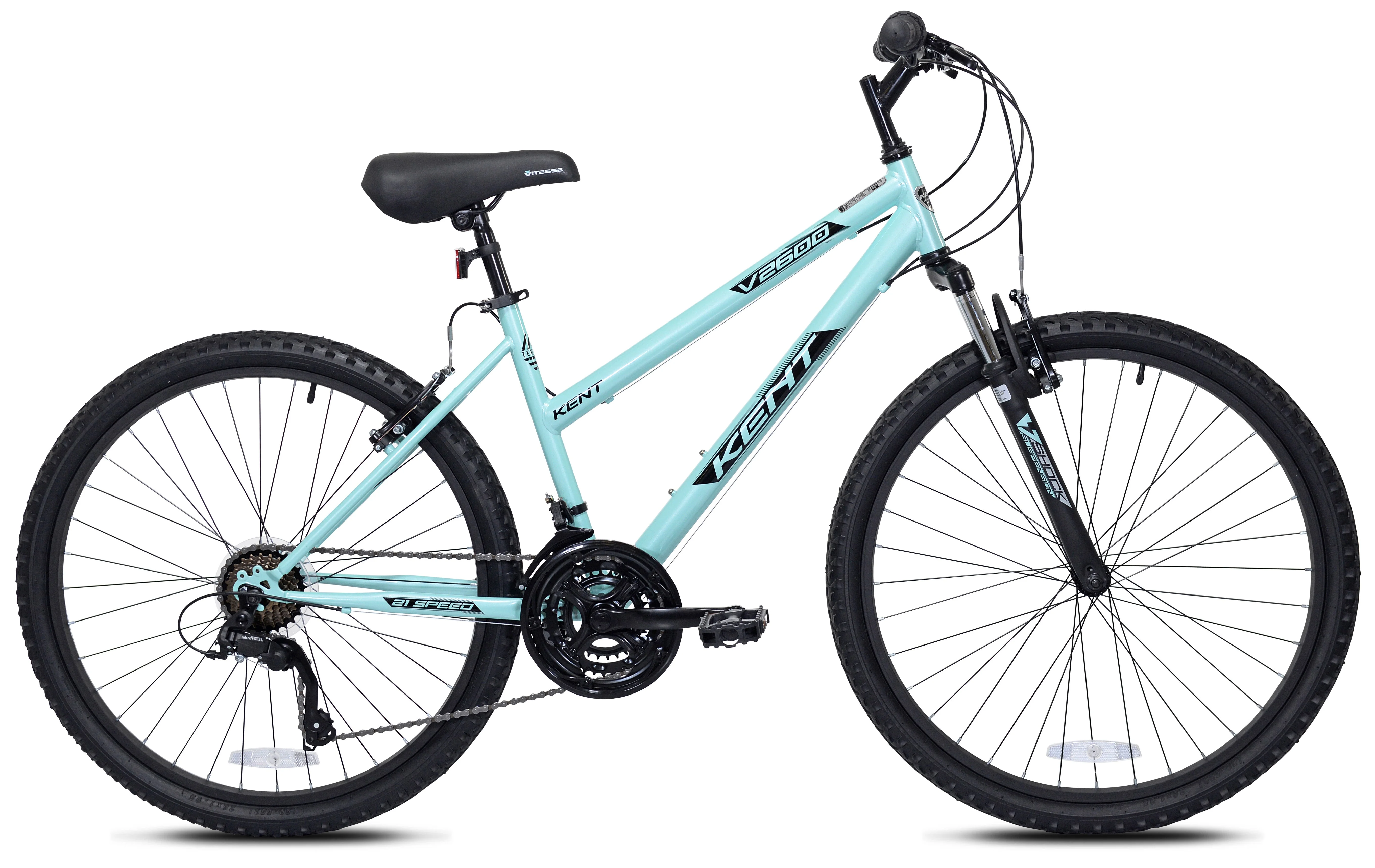 Kent V2600 Ladies Mint Mountain Bike - Image 2
