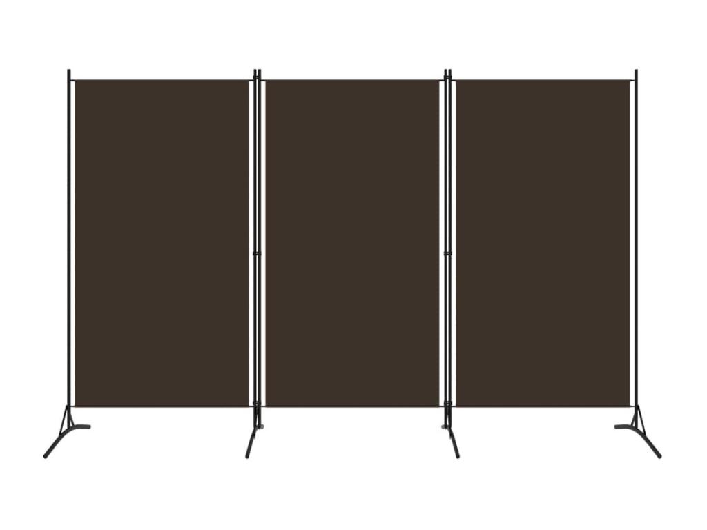 Tabique 3 paneles Marrón 260x180 cm
