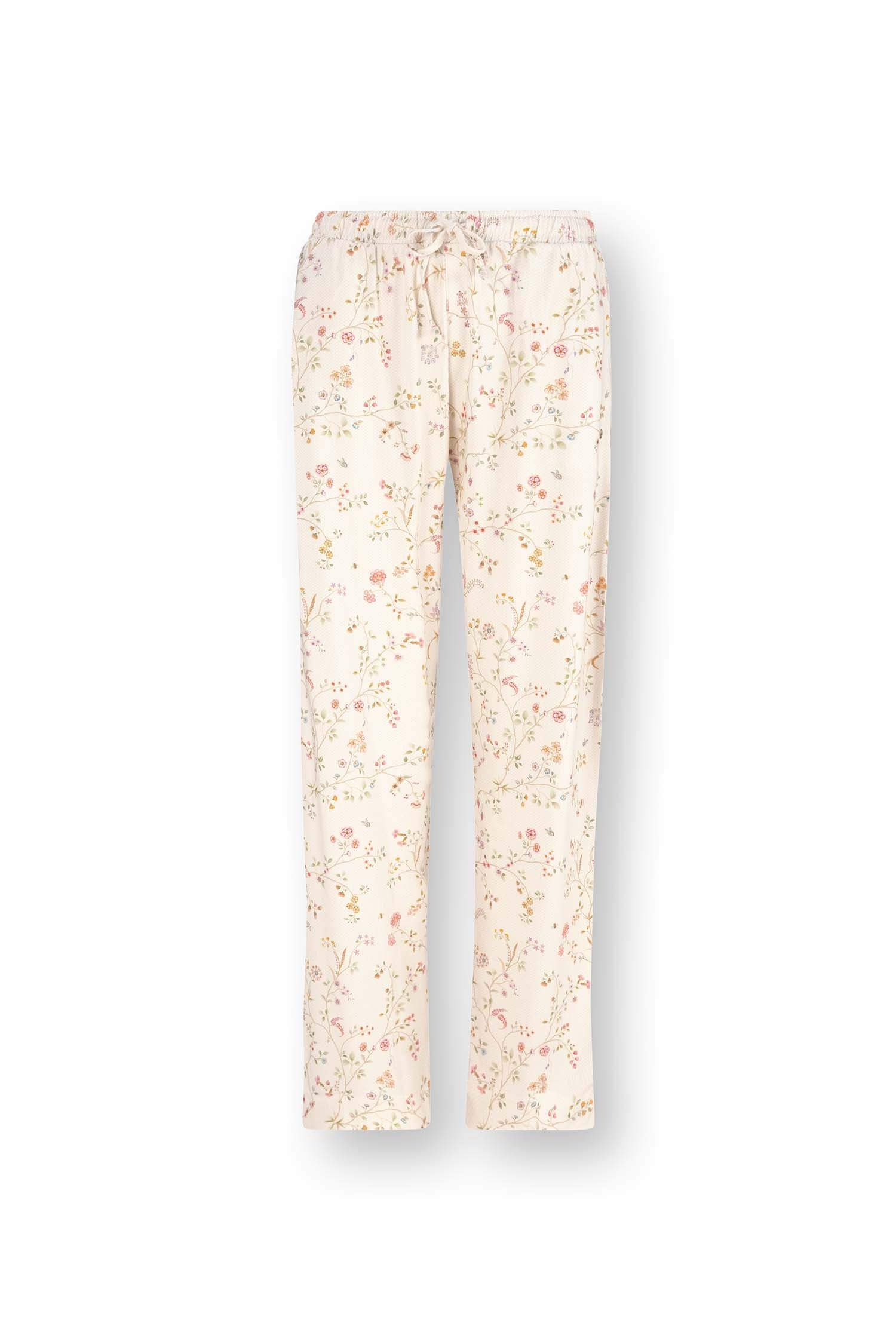 Belin Long Trousers Little Delhi Off White