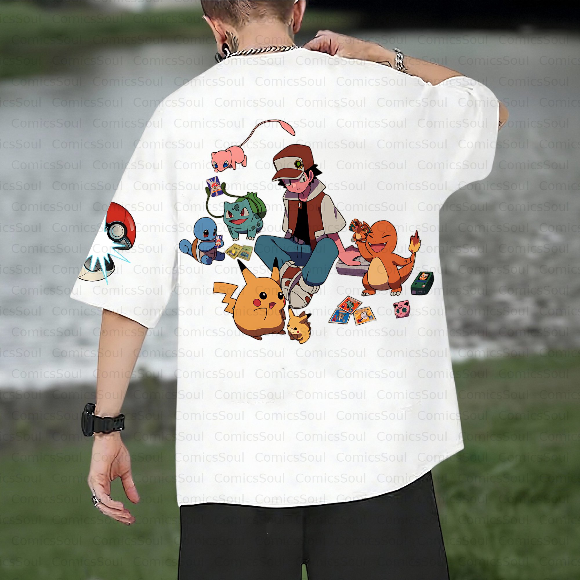 Unisex Anime Inspired Vintage T-Shirt