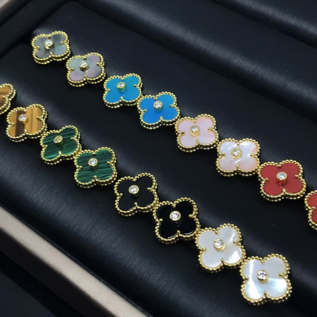 VCA Vintage Alhambra Earrings - Original Replica Club