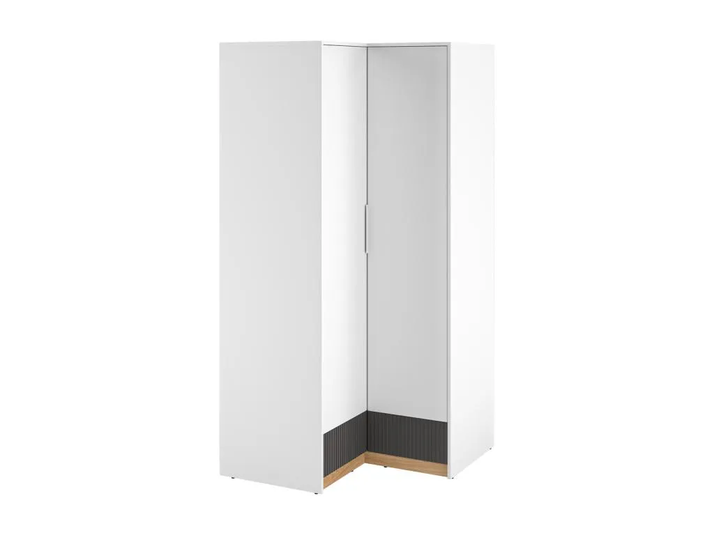 Armario esquinero Casahandy con 2 puertas – Acabado blanco
