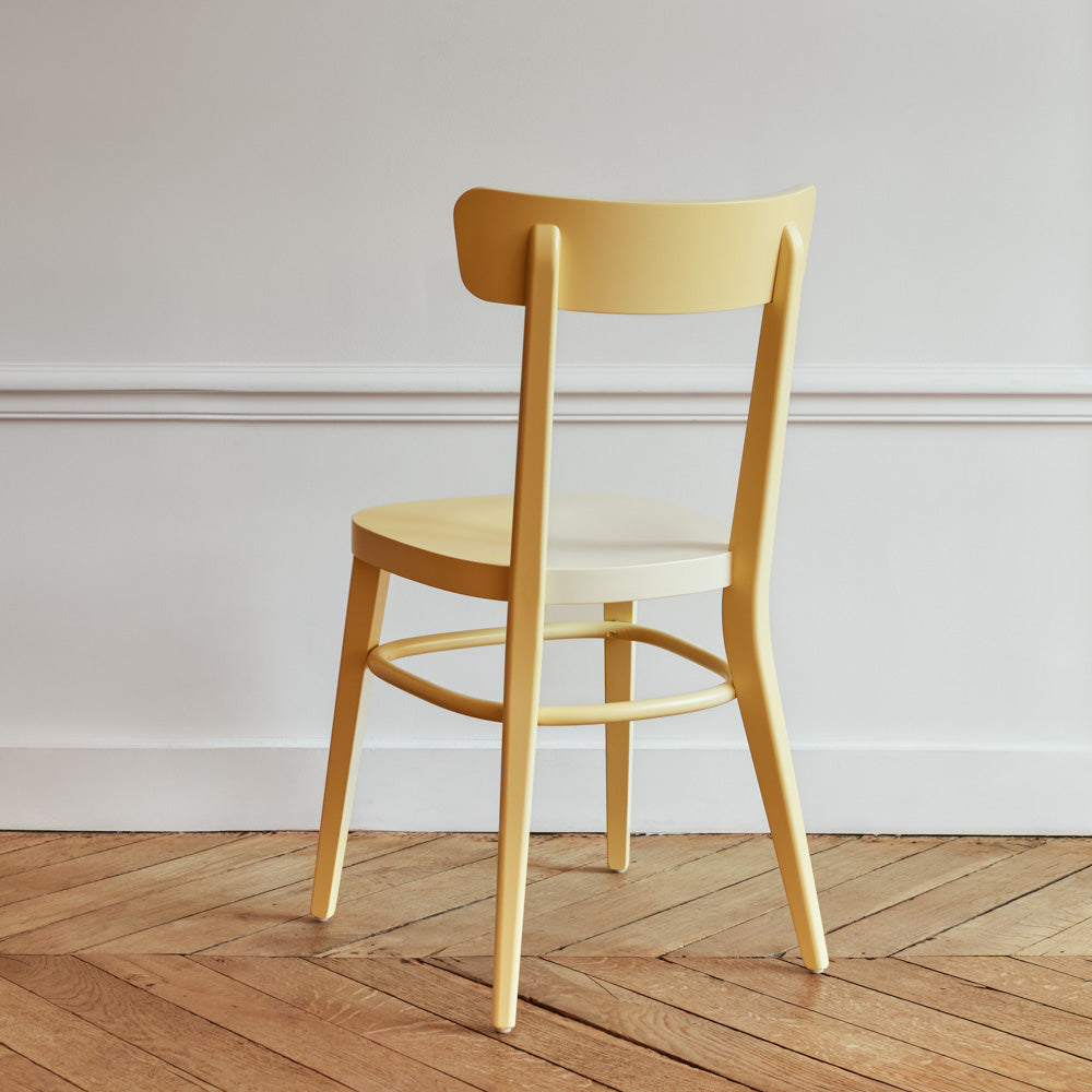 Chaise Bistrot - Jaune