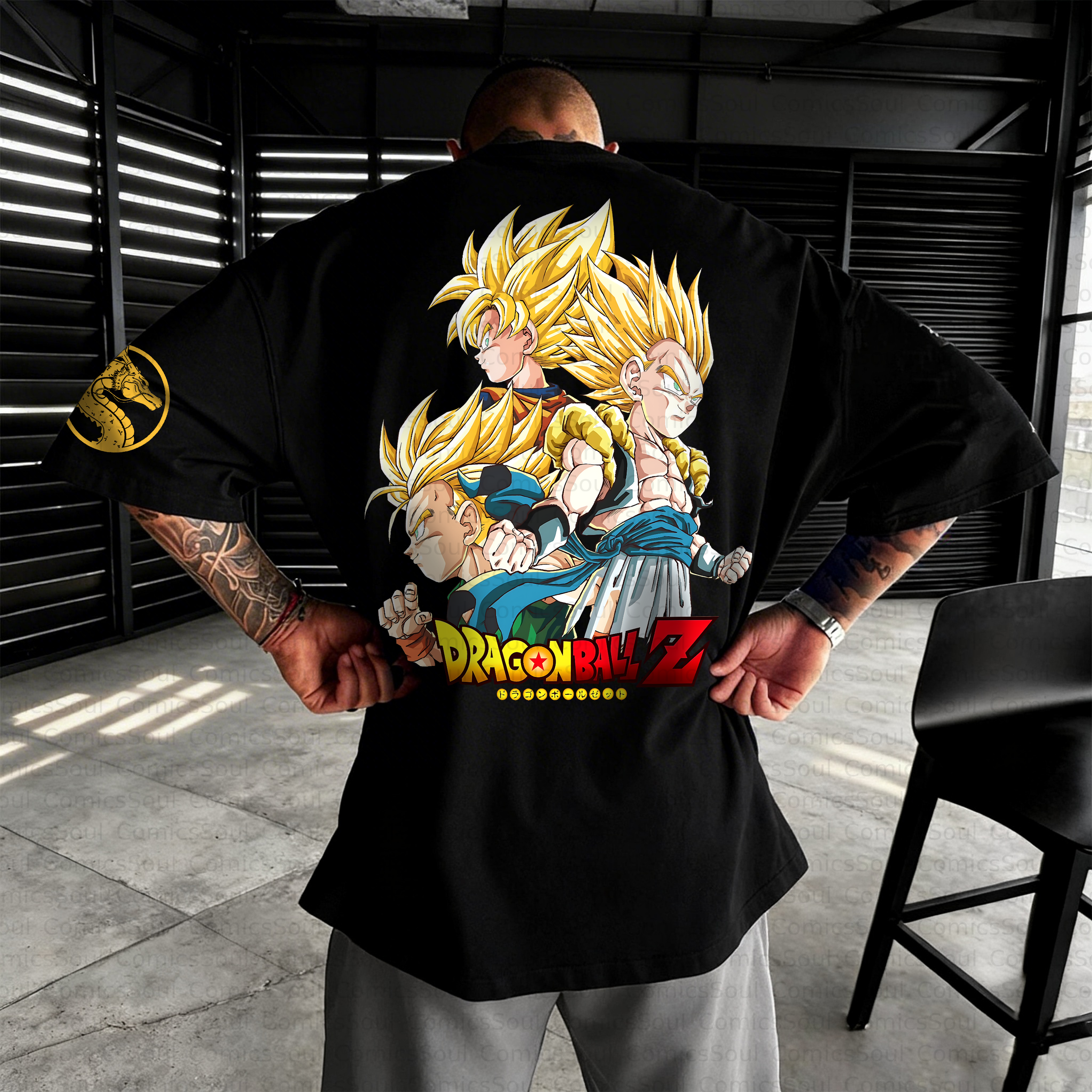Unisex Anime Inspired Vintage T-Shirt
