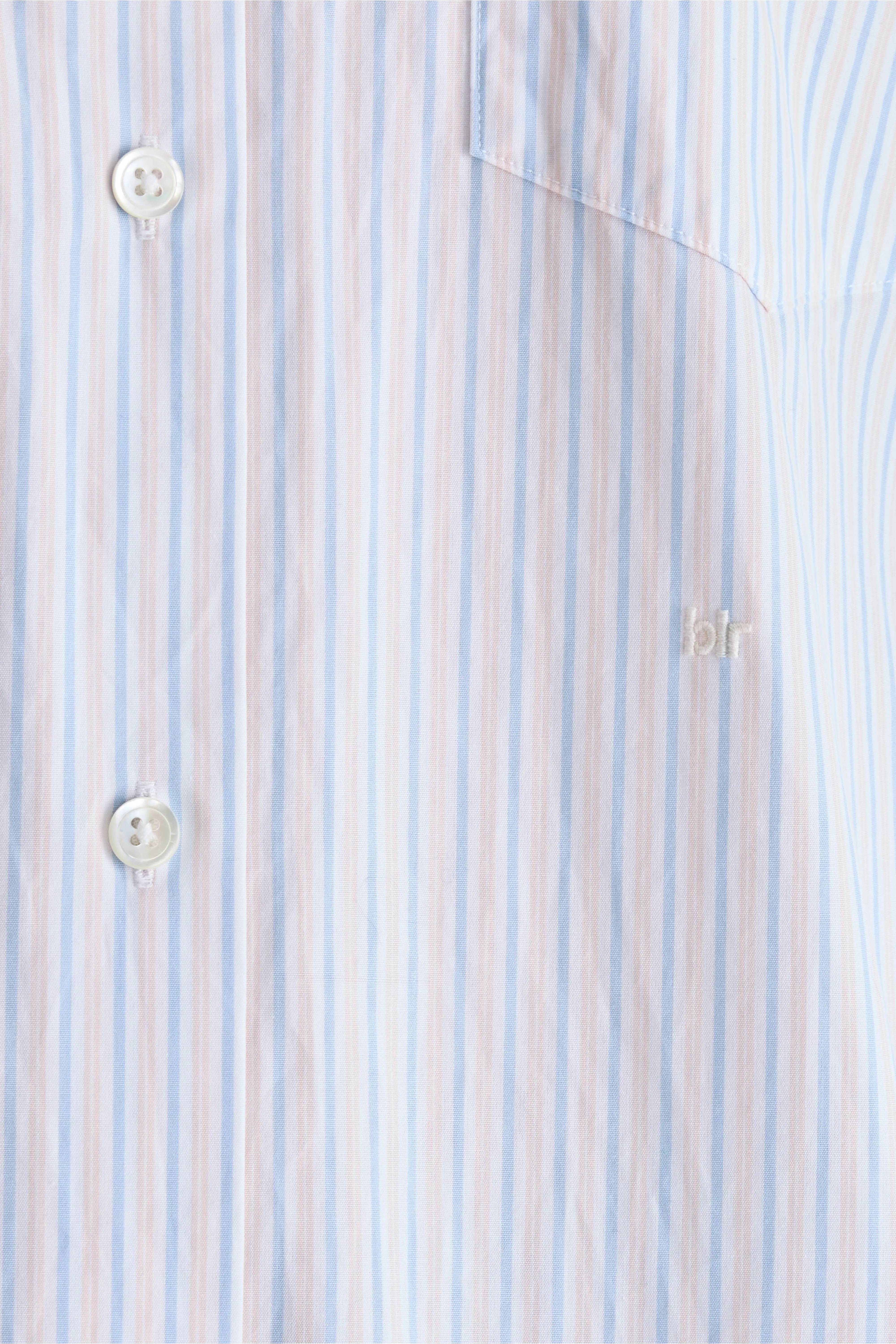 Bellerose Giorgia striped poplin shirt (261 / W / STRIPE A)