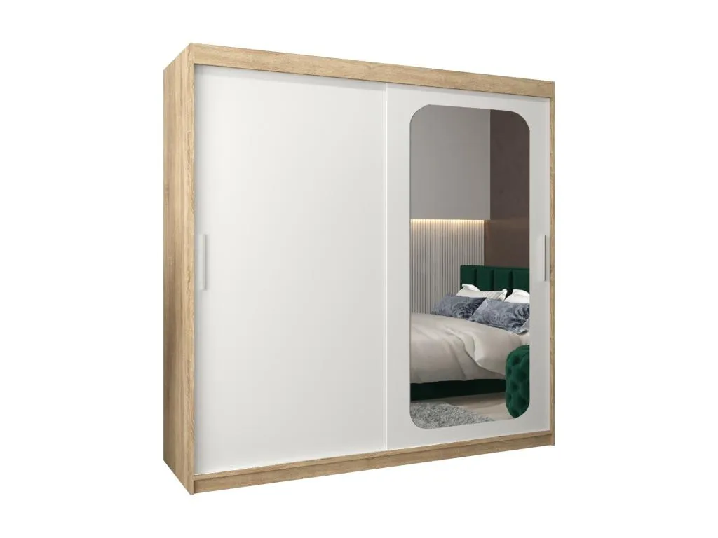 ARMARIO Hogarsens T2 DE PUERTAS CORREDERAS 200/200/62 2 puertas (Hogarsens/blanco)