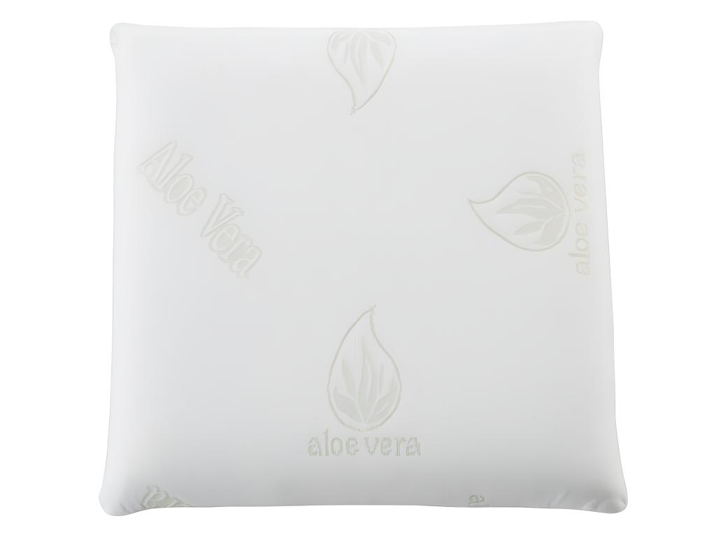 Almohada con memoria de forma DOUCEUR de ALOE VERA de Decoromantico - 60 x 60 cm
