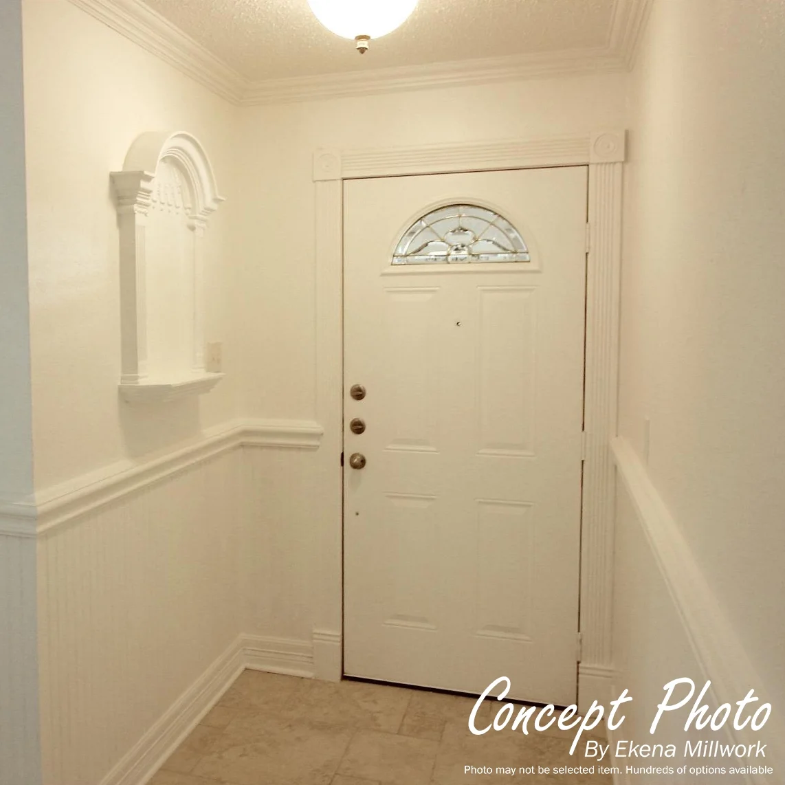 Ekena Millwork 16 5/8"W x 27 1/2"H x 7 3/8"D Traditional Wall Niche (RO: 12 1/2"W x 23 1/2"H x 3 7/8"D) - image 5