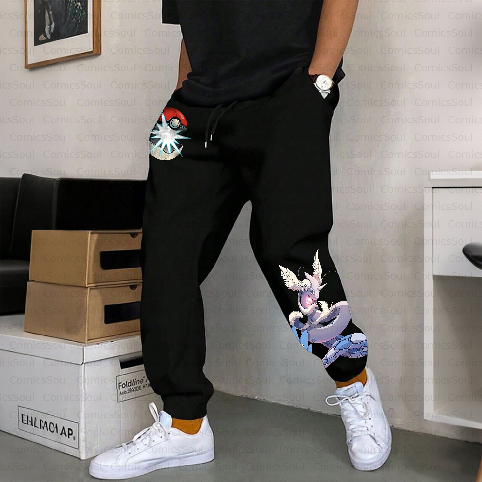 Unisex Casual Anime Streetwear Pant