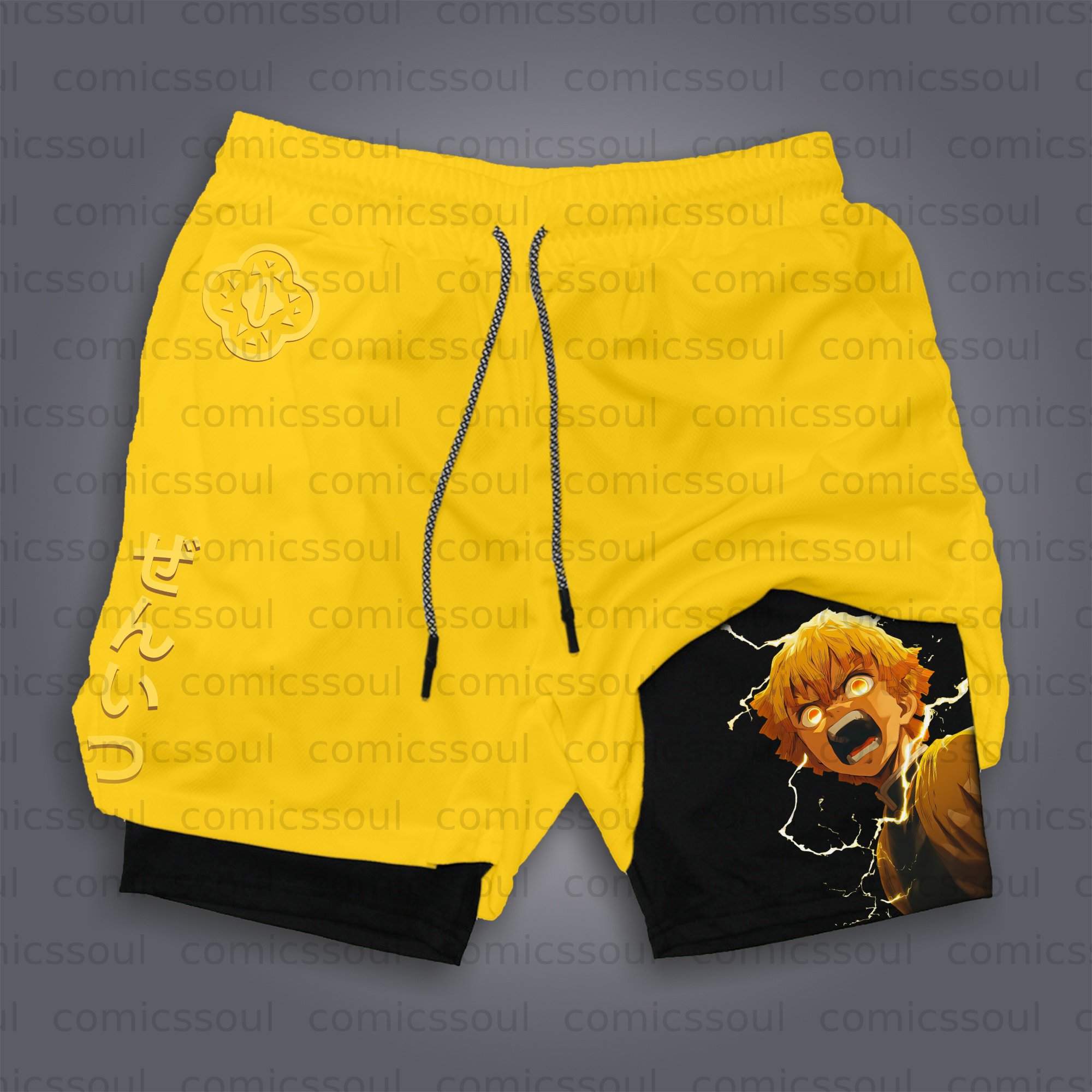Unisex Casual Anime Streetwear Shorts