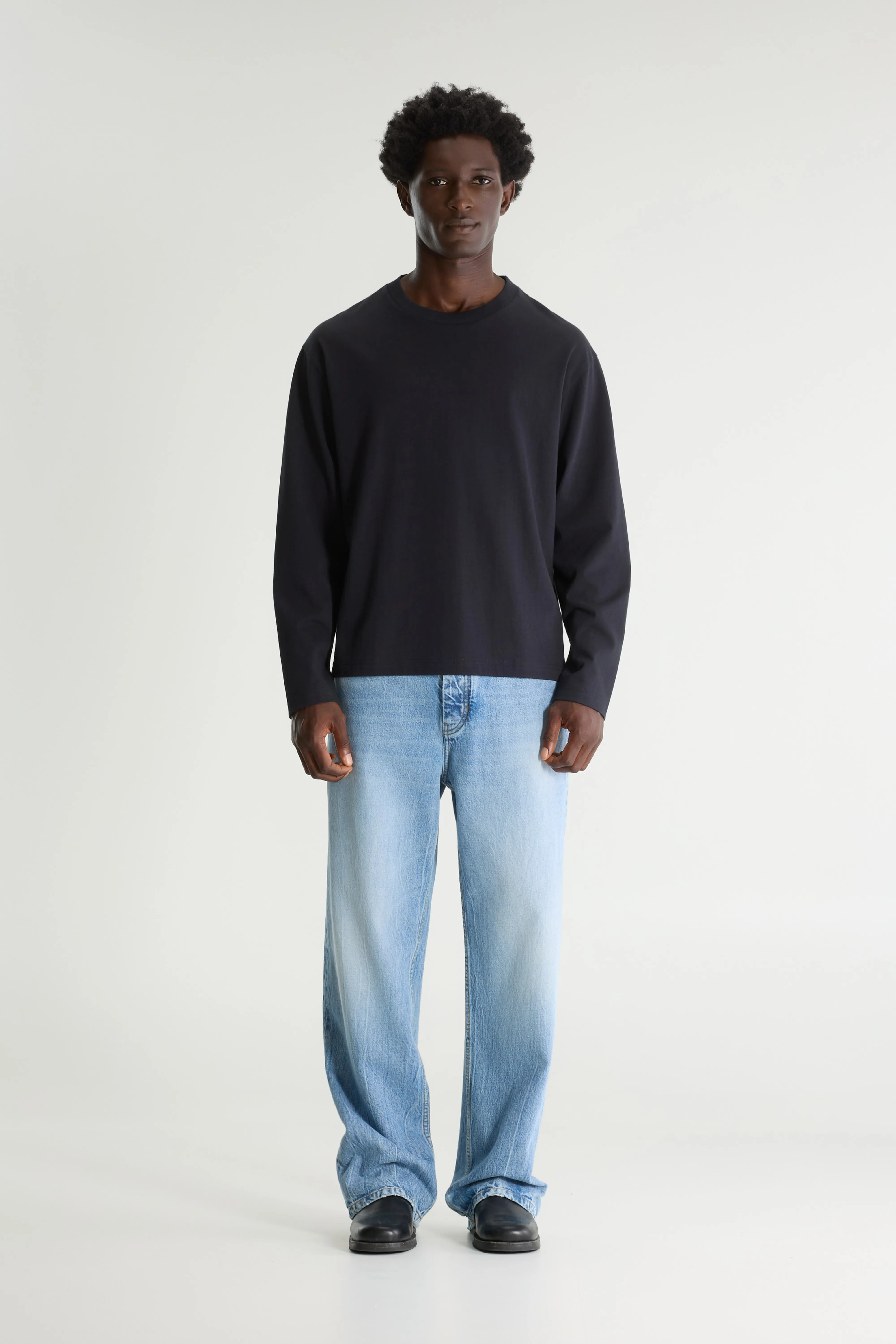Bellerose Vlugi long-sleeve t-shirt (261 / M / NAVY)